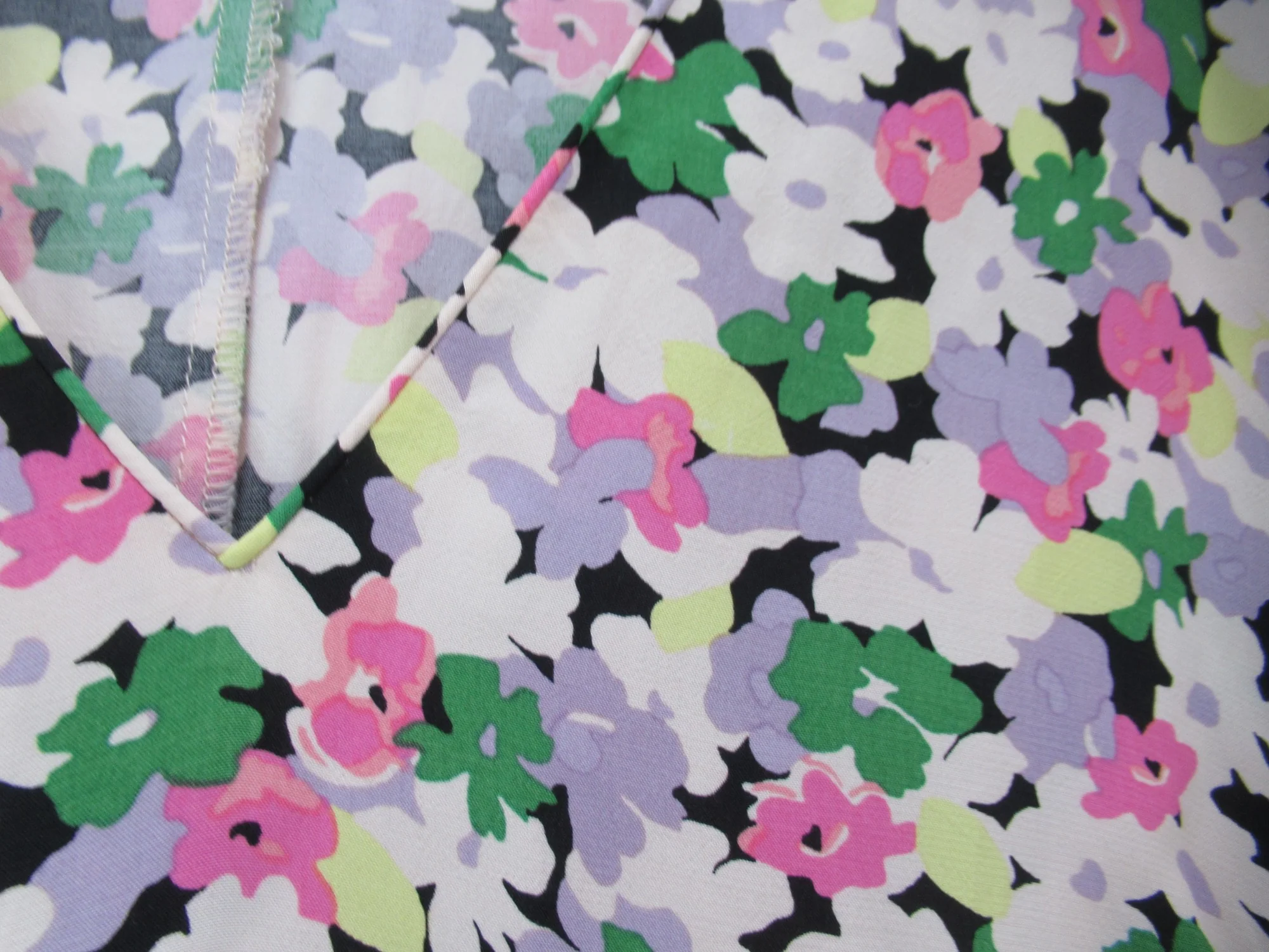 H & M Floral Dress UK 22 Multicoloured Long Womenswear | Pre-loved - Image 4