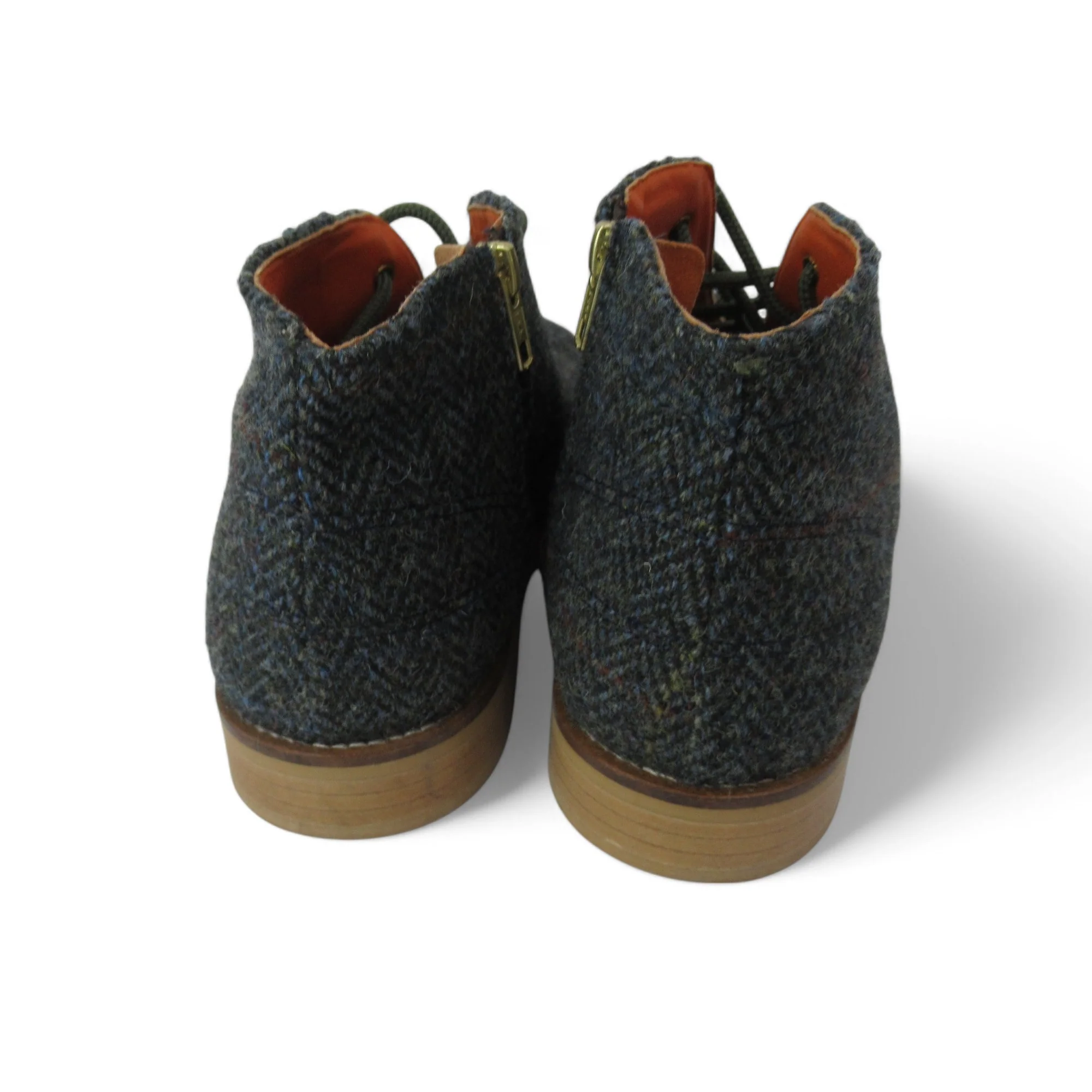 Harris Tweed Jeggy Nettle Shoes UK 9-9.5 Menswear | Preloved - Image 3