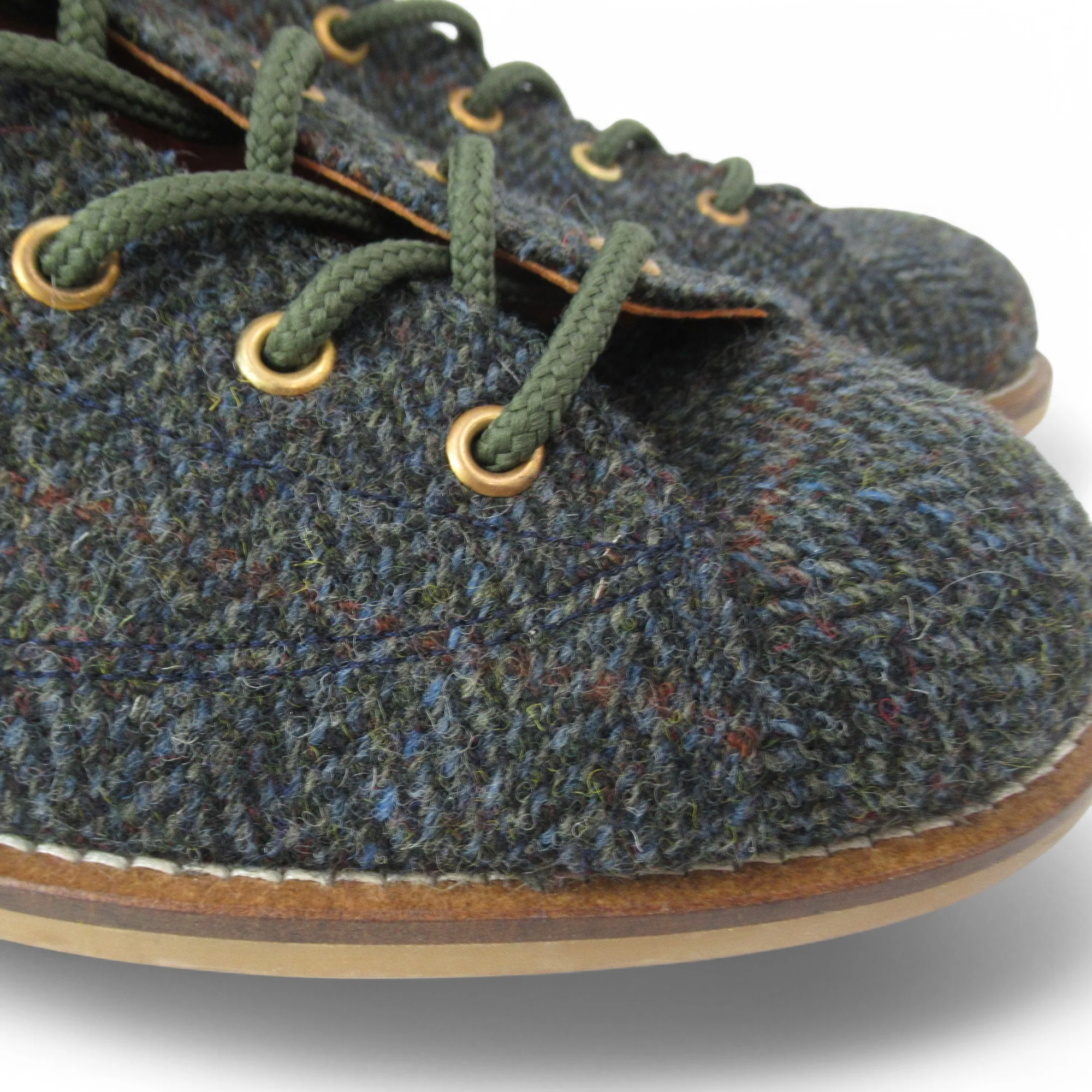 Harris Tweed Jeggy Nettle Shoes UK 9-9.5 Menswear | Preloved - Image 7