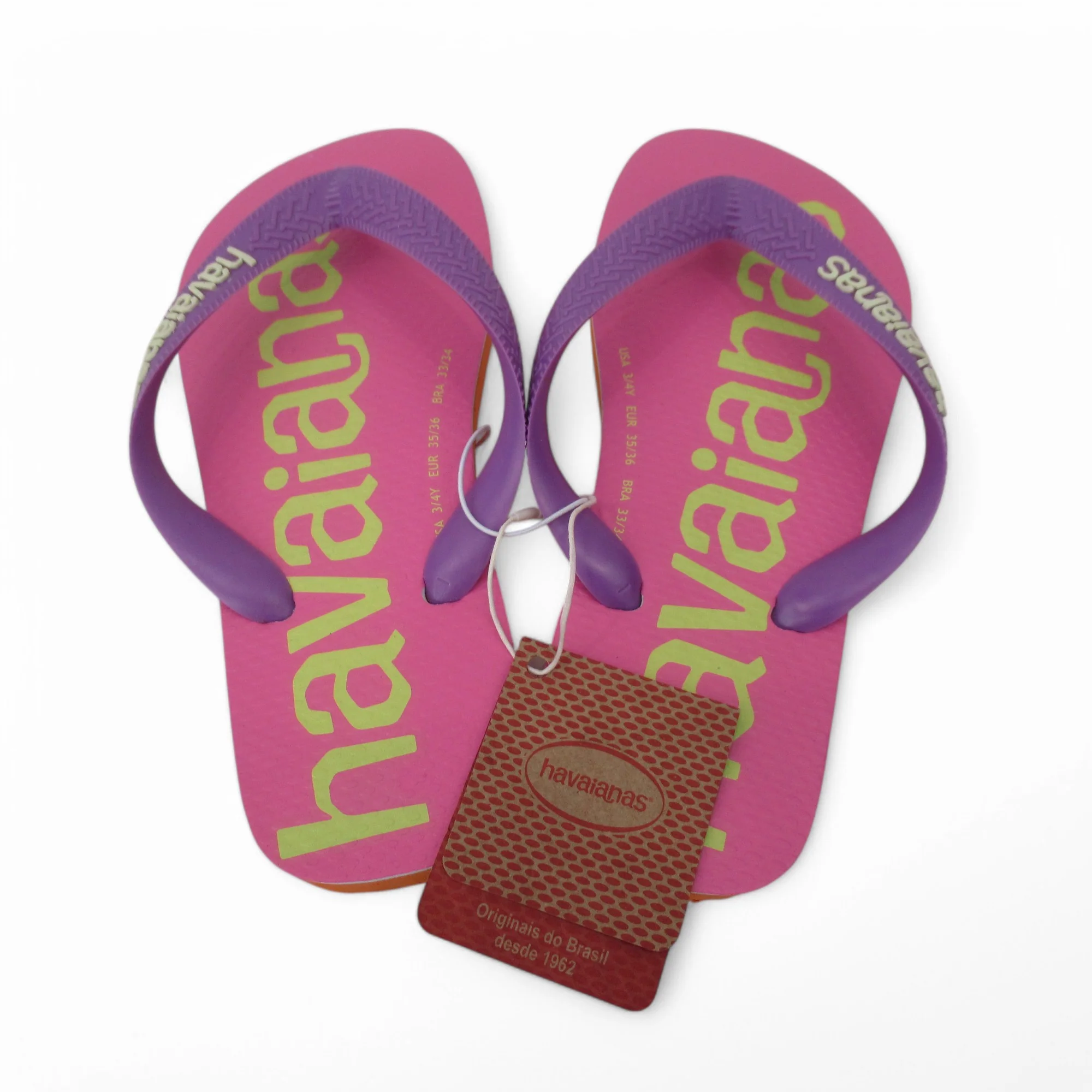 Havaianas Flip Flop Sandals UK 3 Pink Womenswear | Preloved - Image 2