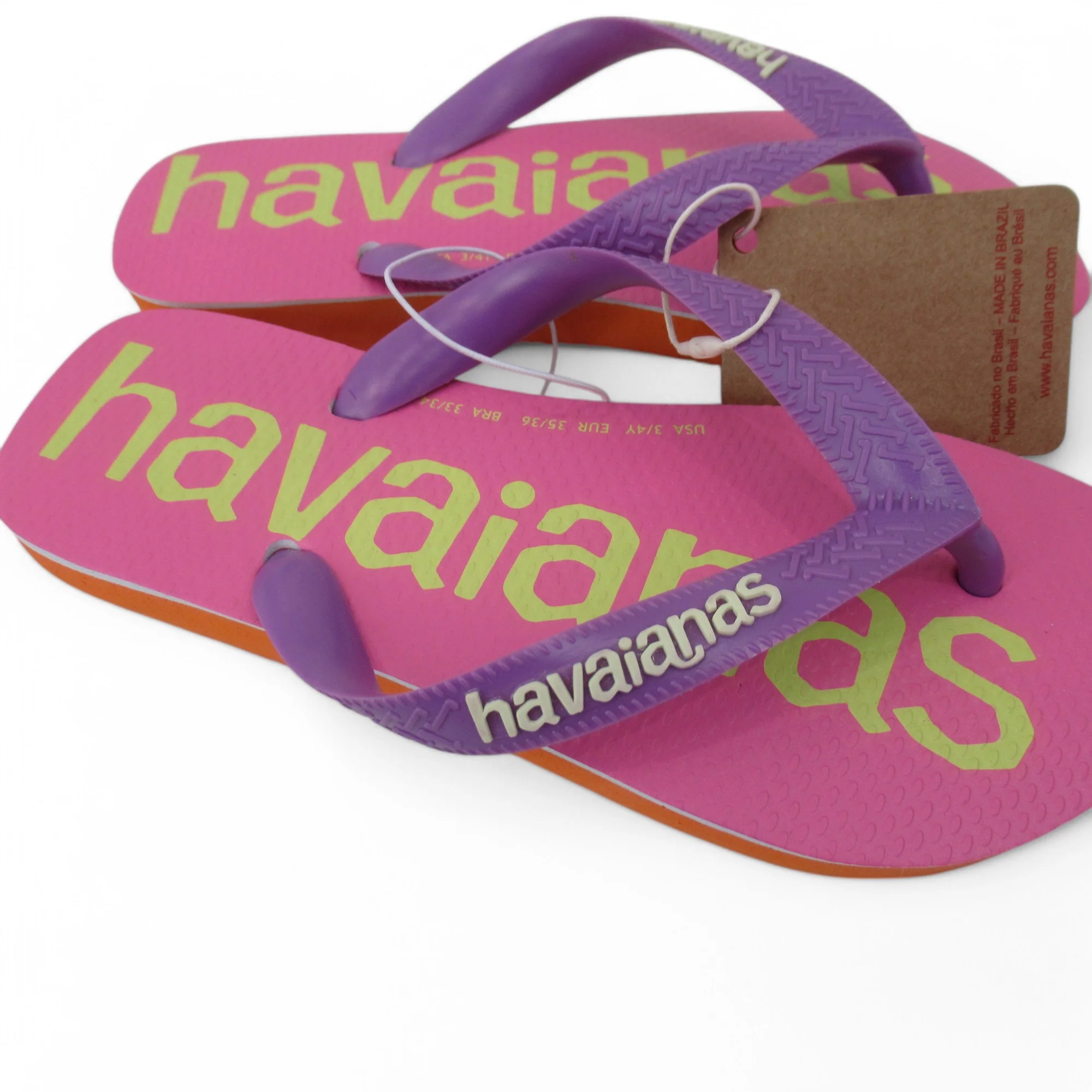 Havaianas Flip Flop Sandals UK 3 Pink Womenswear | Preloved - Image 6