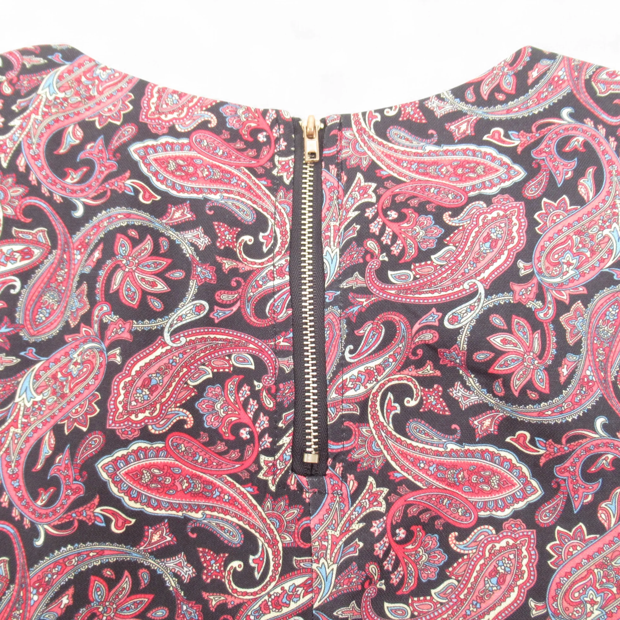 Hearts & Bows Vintage Top Paisley UK 10-12 Multicoloured Womenswear | Pre-loved - Image 6