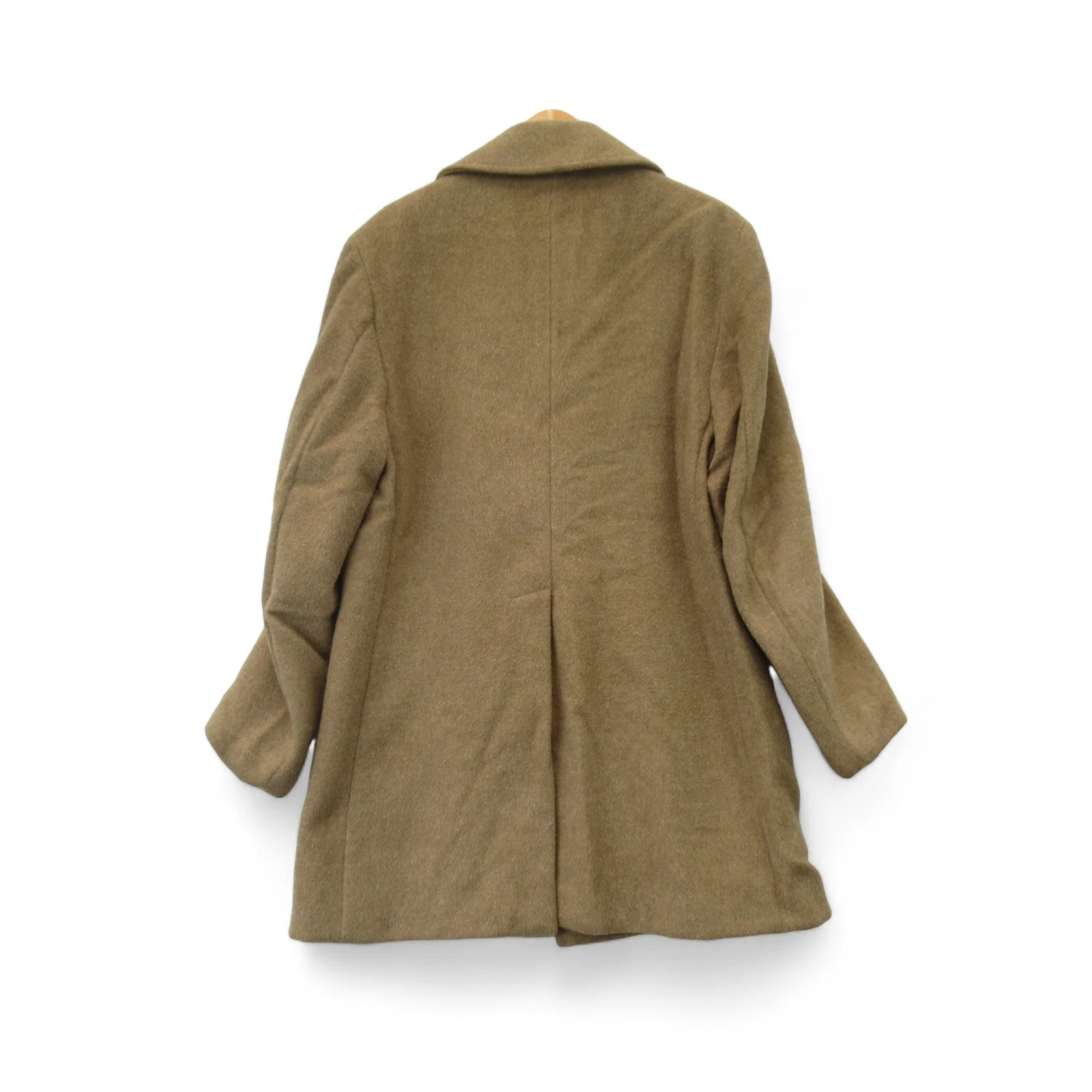 Heathermoor XL Camel Vintage Overcoat Menswear | Preloved - Image 3