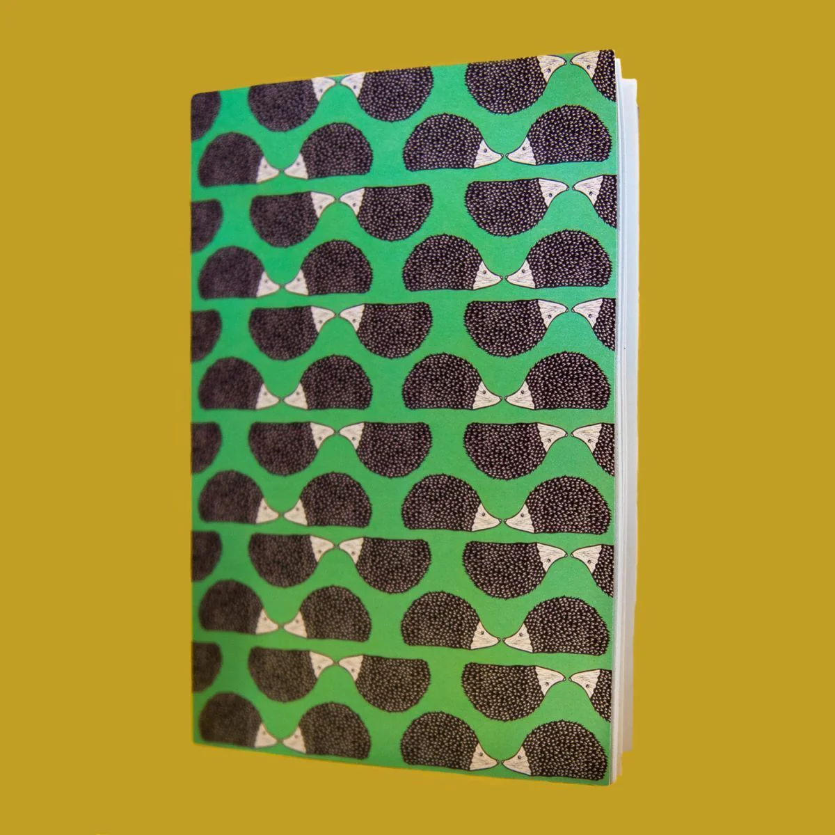 Hedgehog Print Notebook