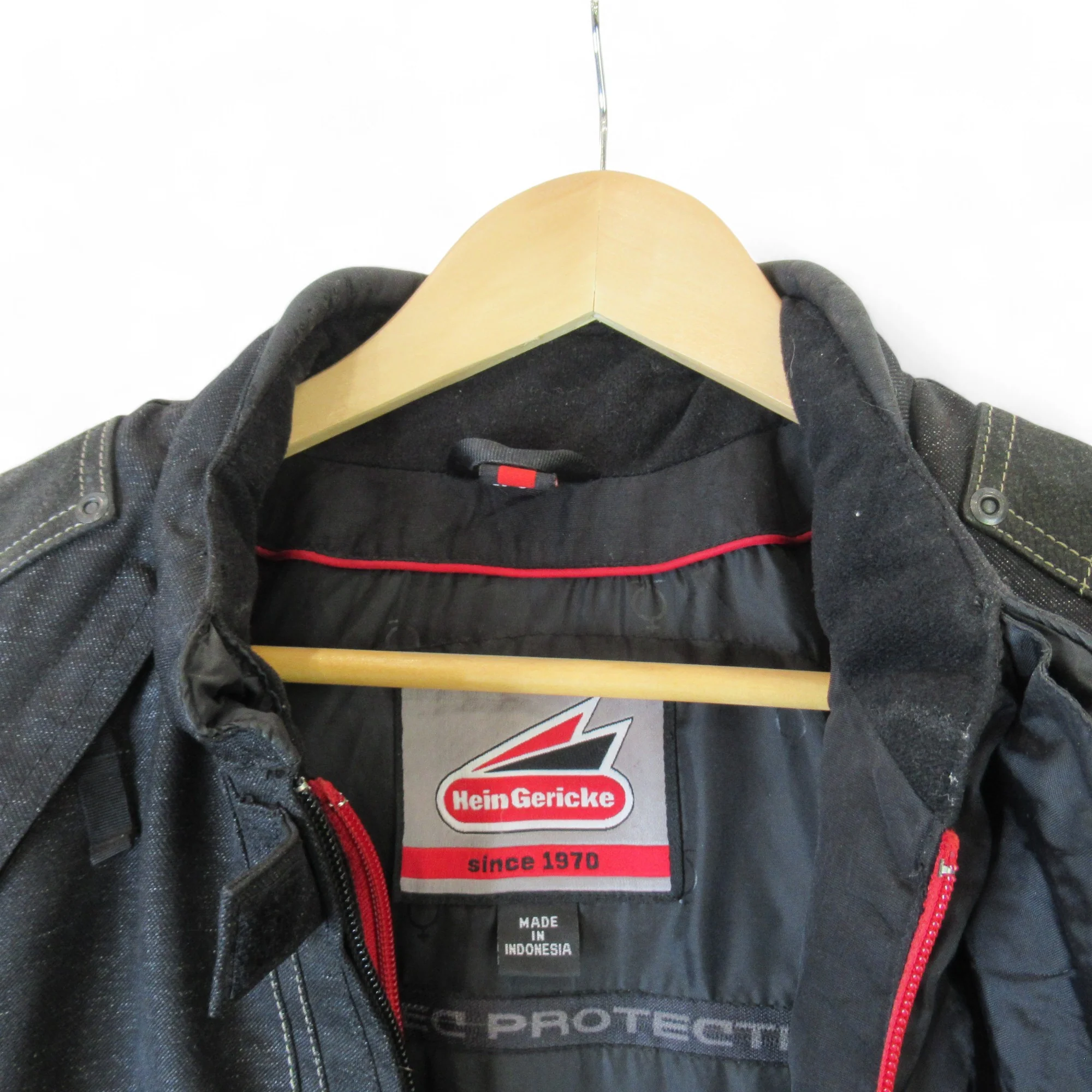 Hein Gericke UK 14 Black Motorbike Jacket Womenswear | Preloved - Image 3