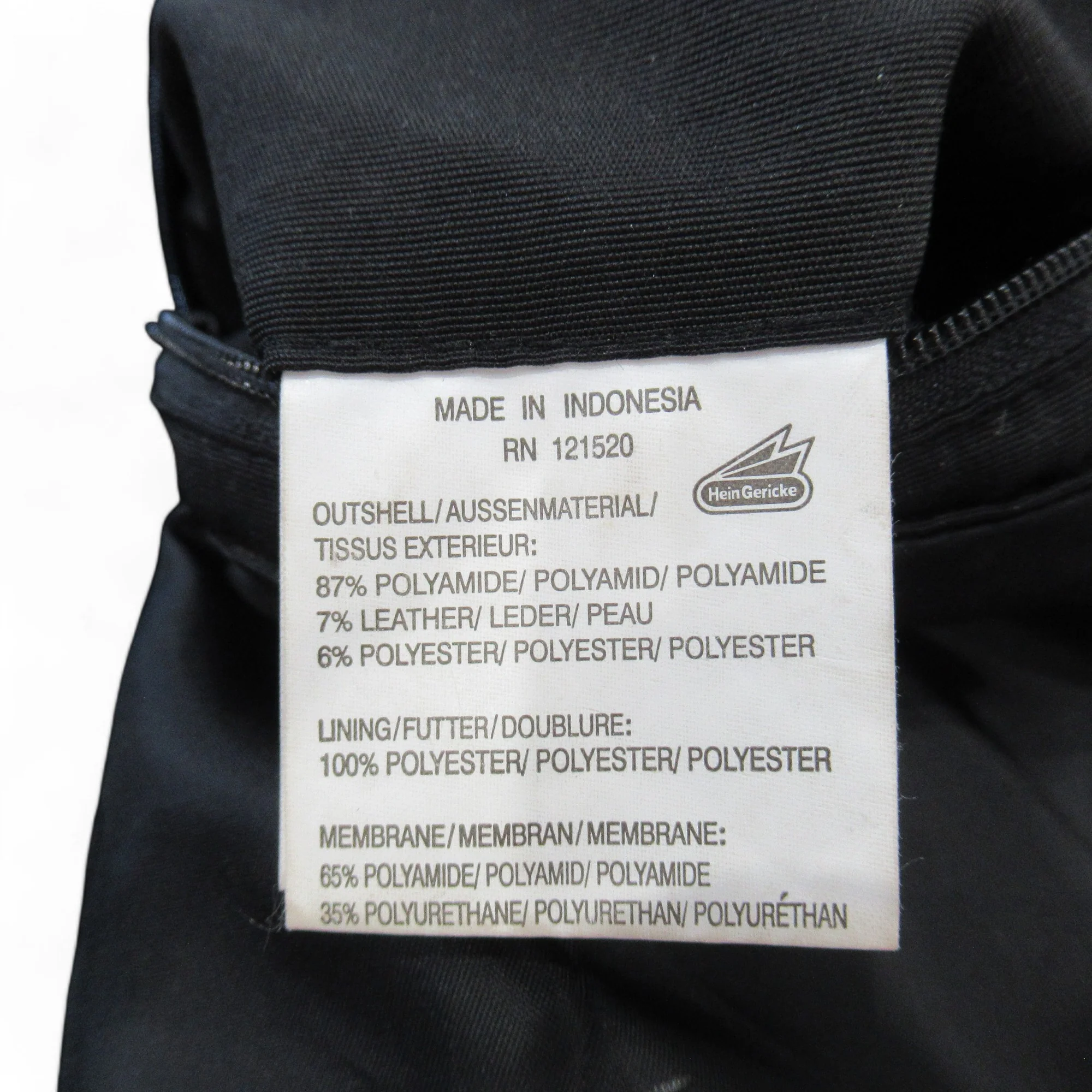 Hein Gericke UK 14 Black Motorbike Jacket Womenswear | Preloved - Image 6