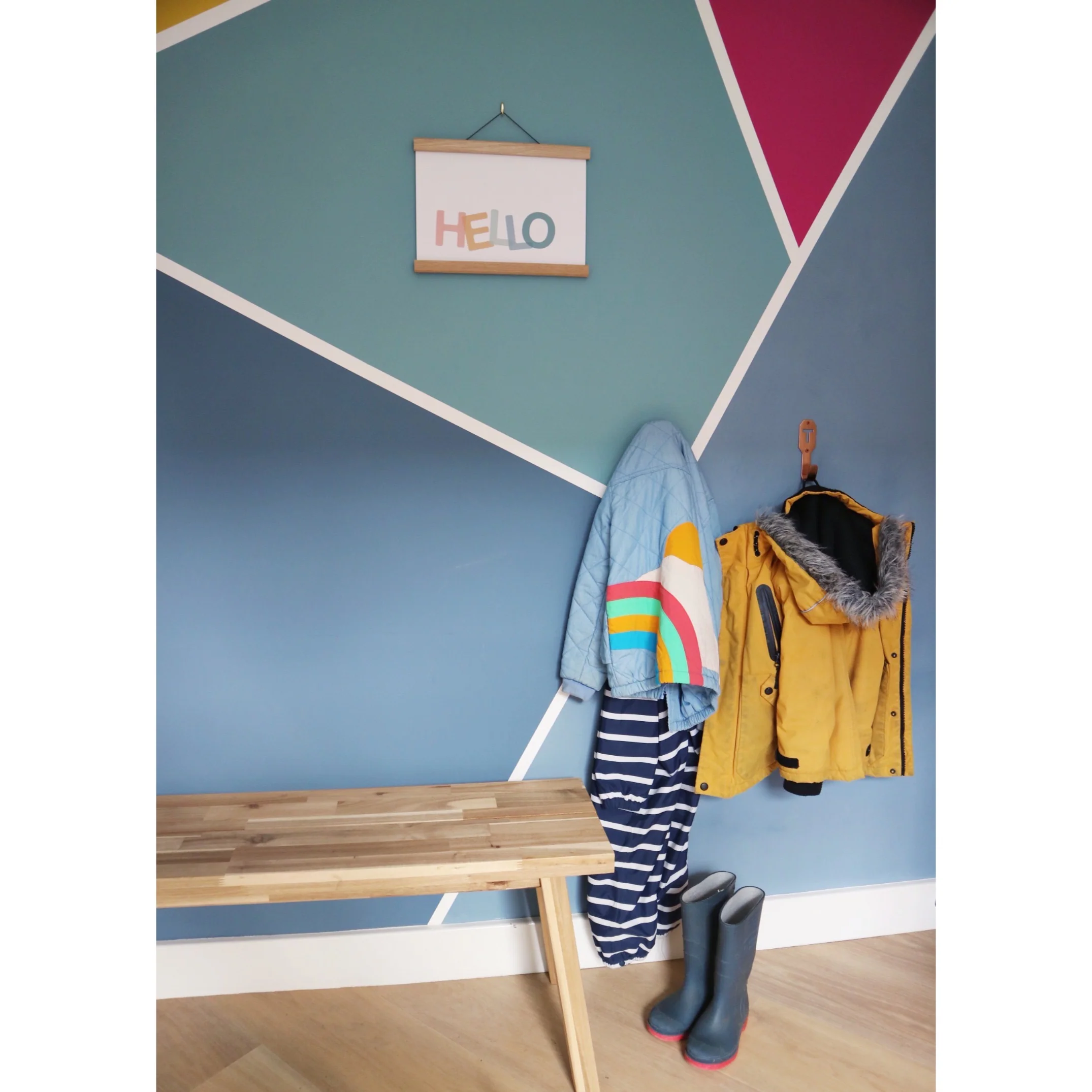 HELLO – kids art print - Image 2