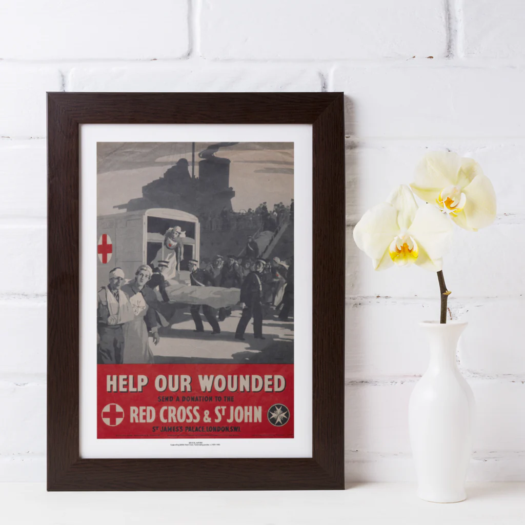 Help our wounded A3 Print | Heritage Collection