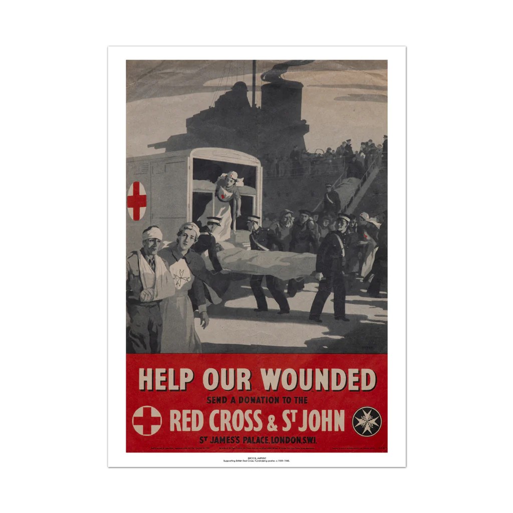 Help our wounded A3 Print | Heritage Collection - Image 2