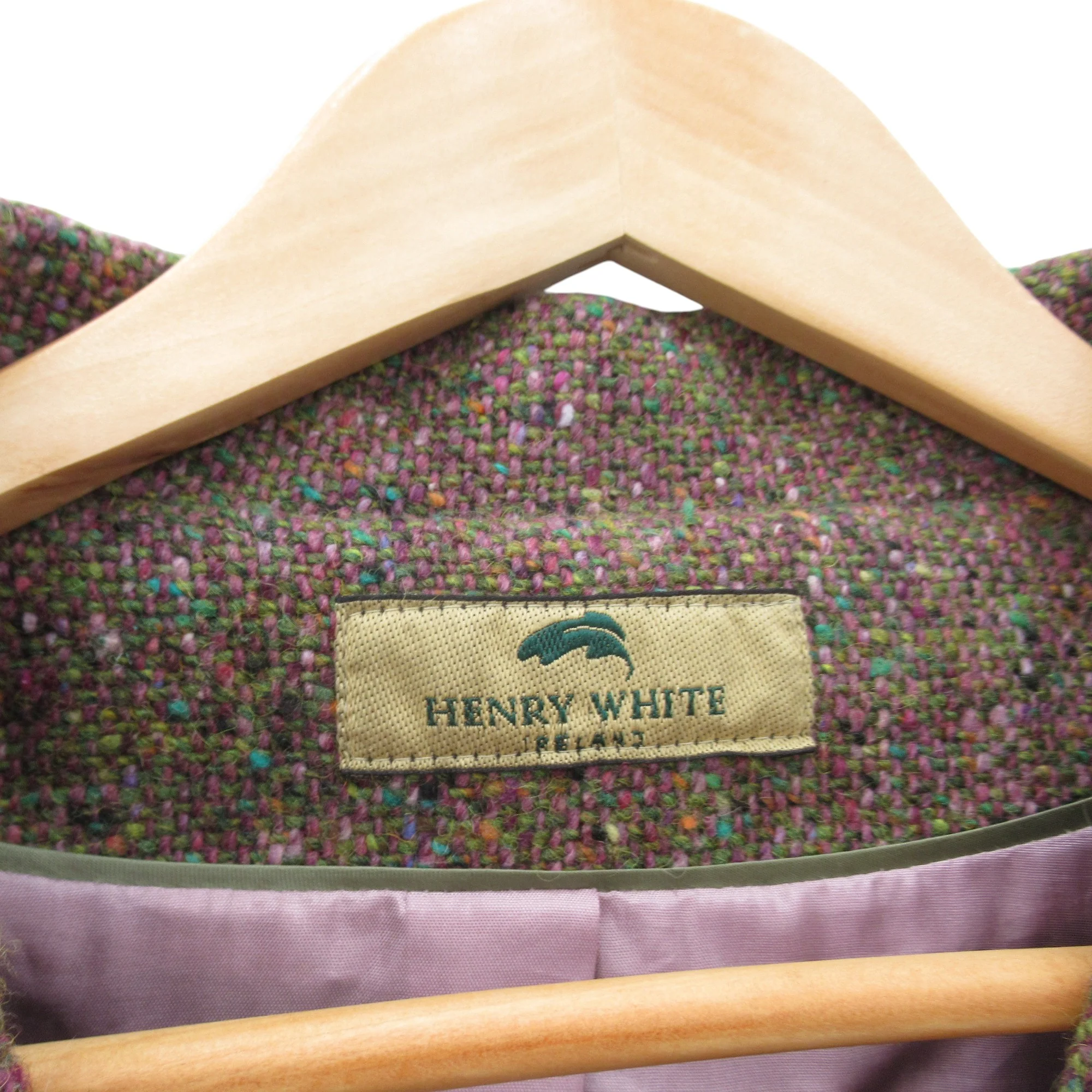 Henry White Ireland Vintage Blazer UK 14 Womenswear | Pre-loved - Image 4