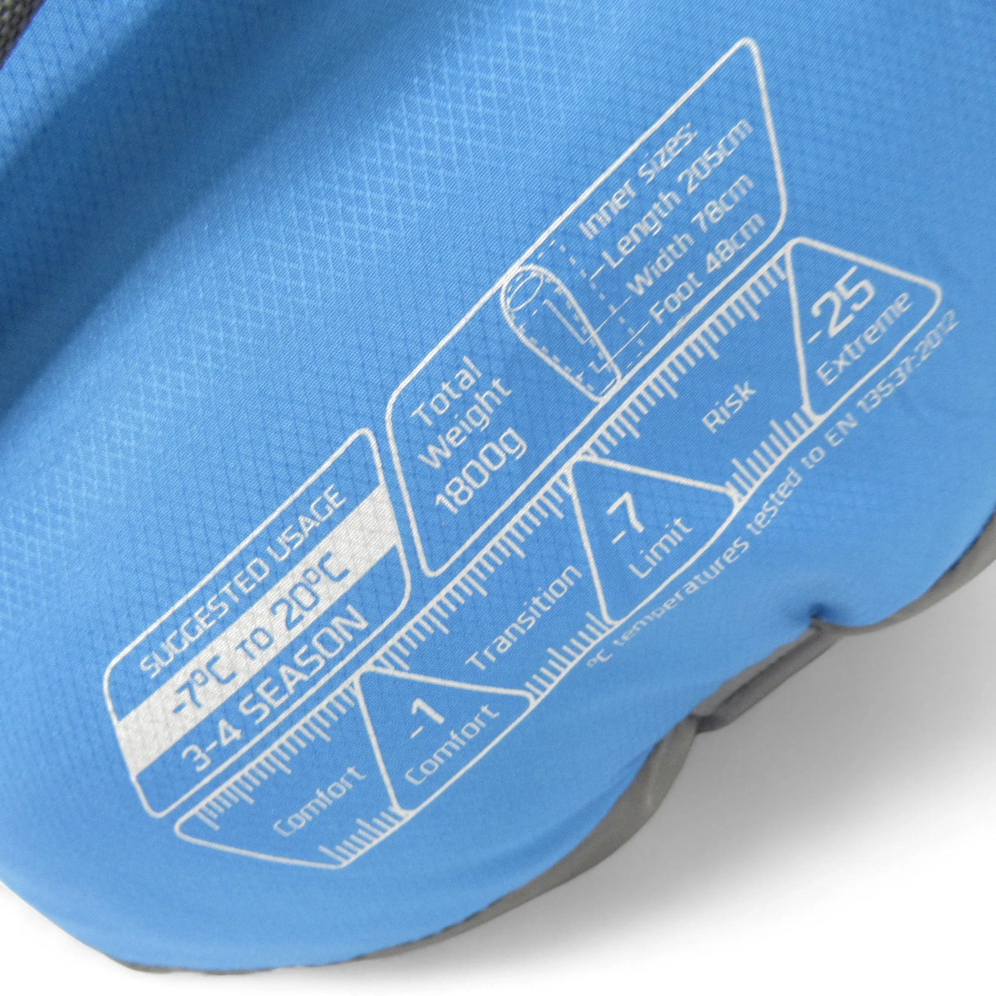 Vango Latitude 300 Sleeping Bag 3-4 Season w/ Stuff Sac | Pre-loved - Image 2