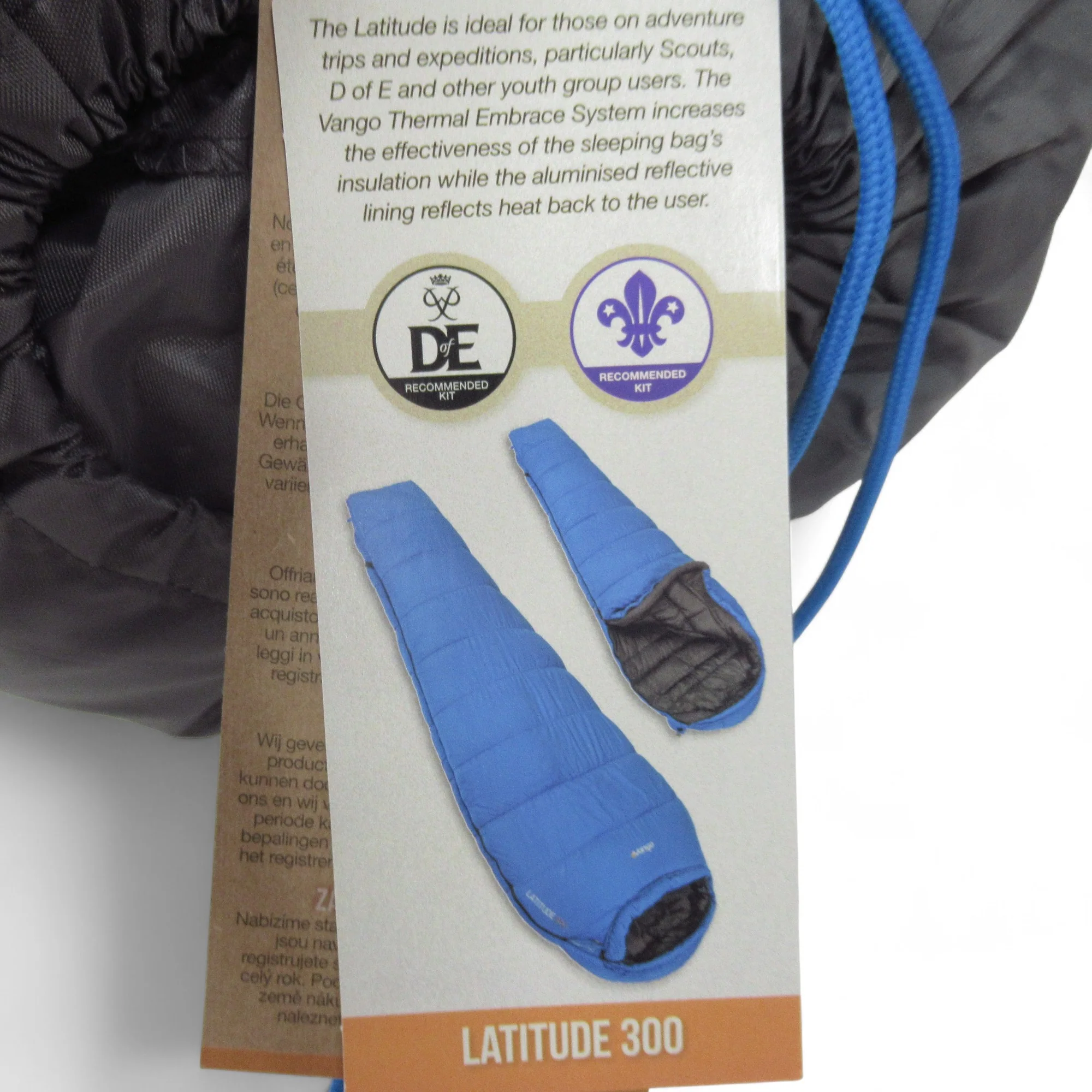Vango Latitude 300 Sleeping Bag 3-4 Season w/ Stuff Sac | Pre-loved - Image 5