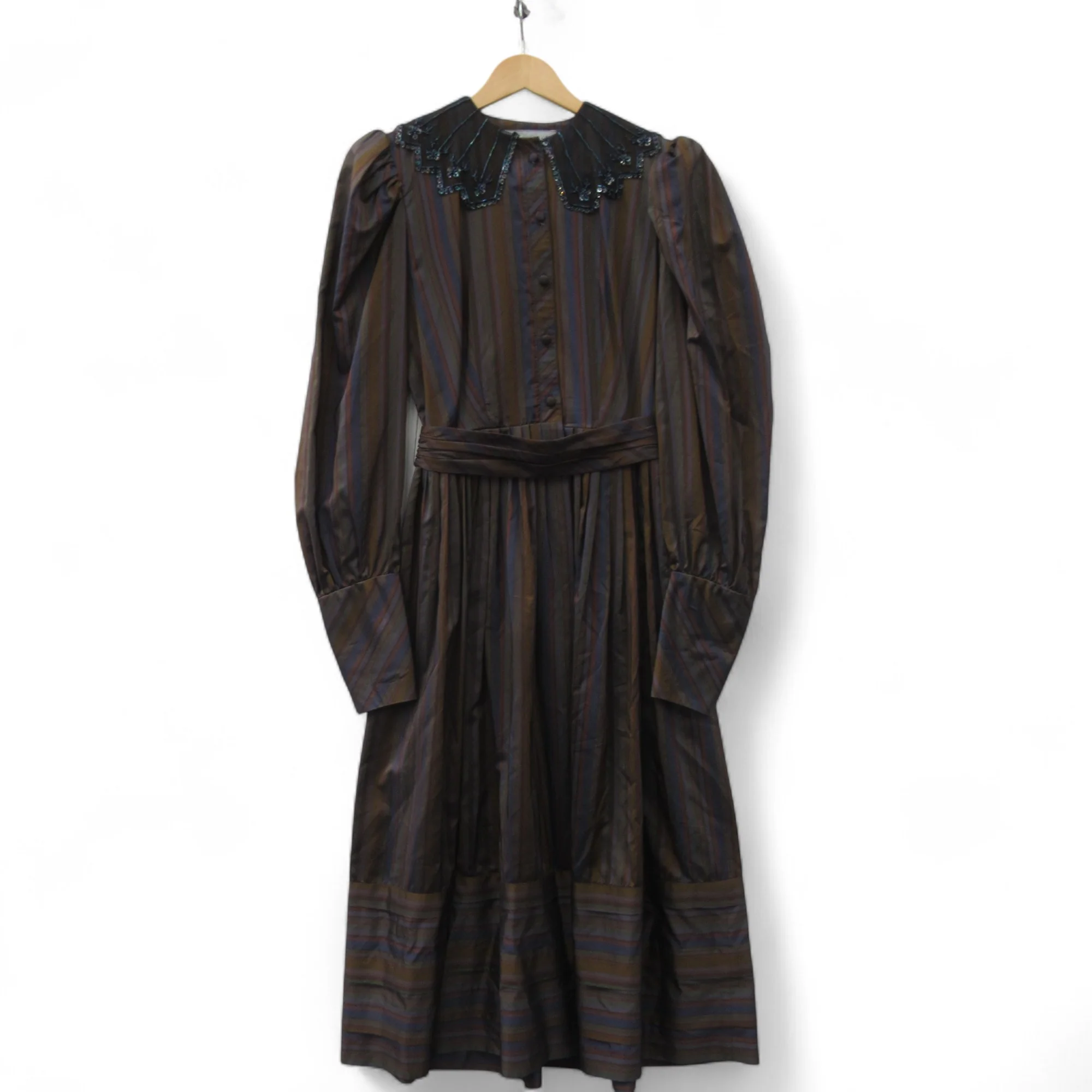 Horrockses Fashions Gothic Vintage Dress UK 10 Womenswear | Pre-loved