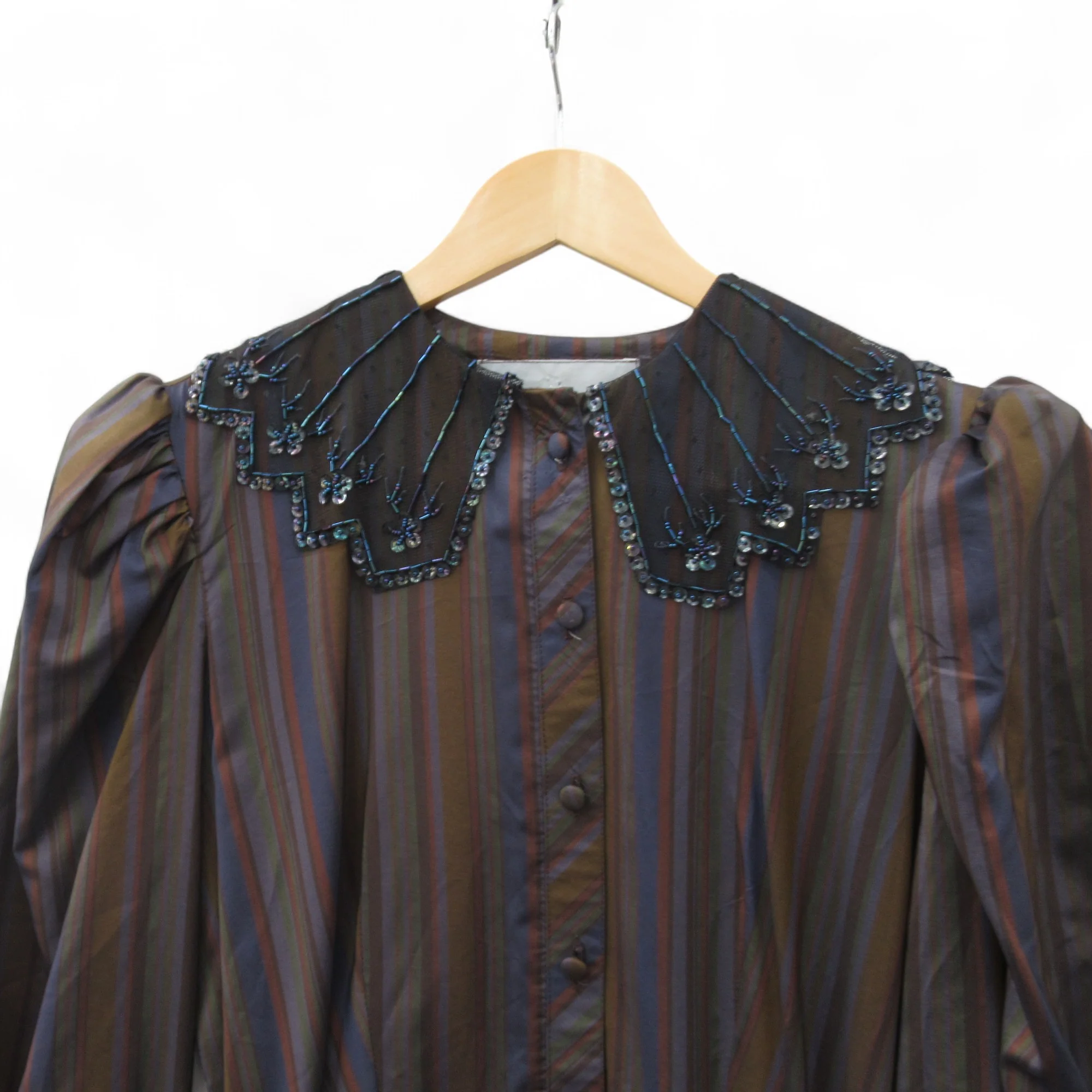 Horrockses Fashions Gothic Vintage Dress UK 10 Womenswear | Pre-loved - Image 3