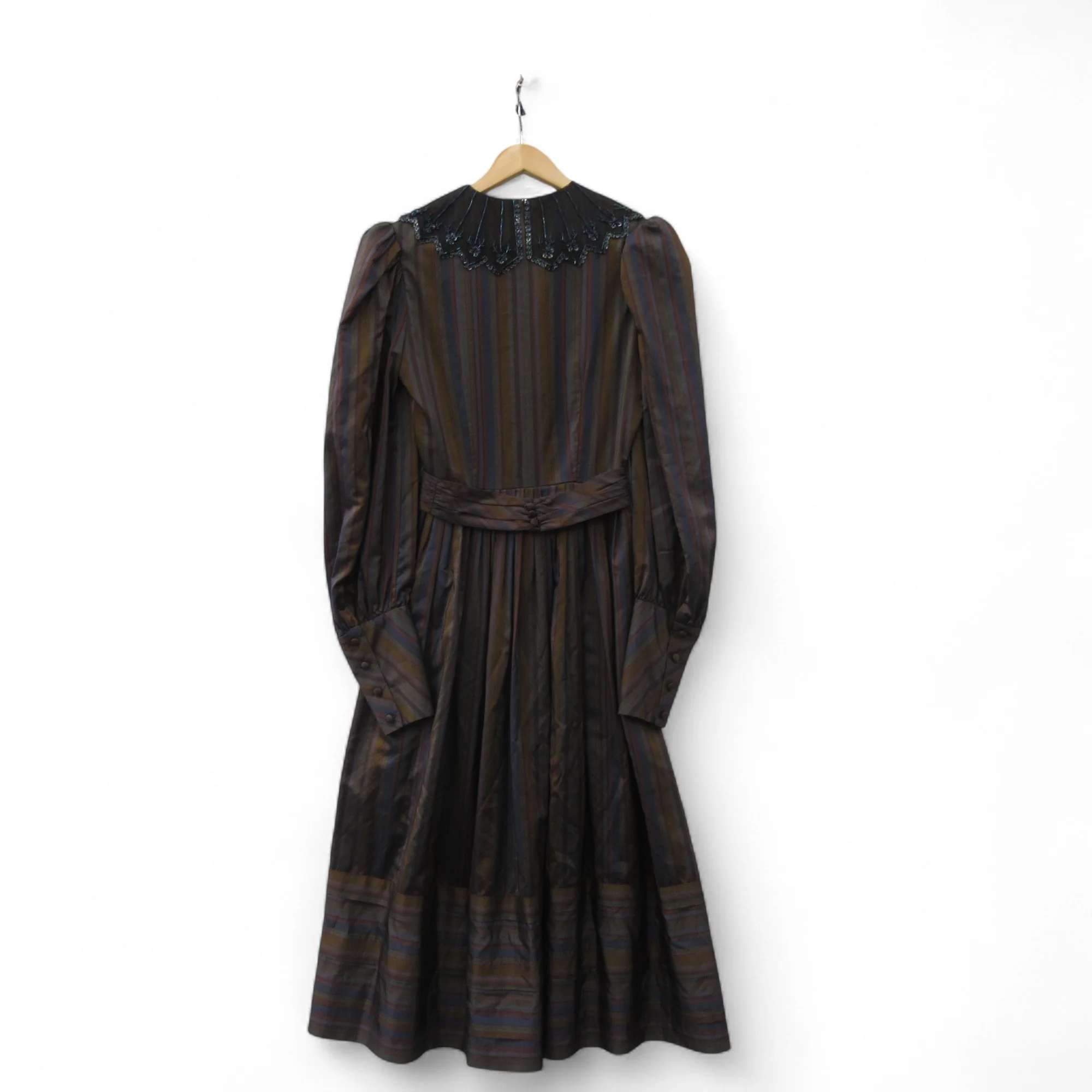 Horrockses Fashions Gothic Vintage Dress UK 10 Womenswear | Pre-loved - Image 4