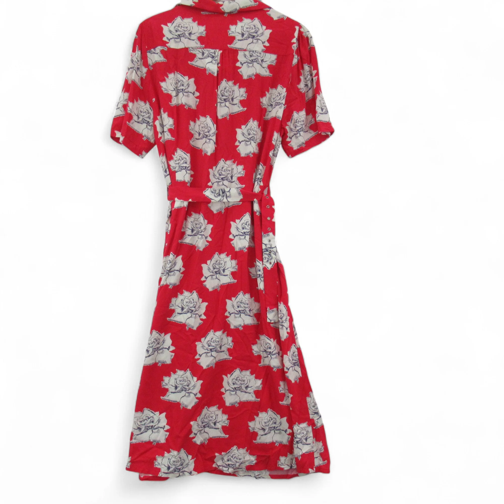 Horrokses Fashions x Joanie Floral Dress Red UK 22 Womenswear | Pre-loved - Image 5