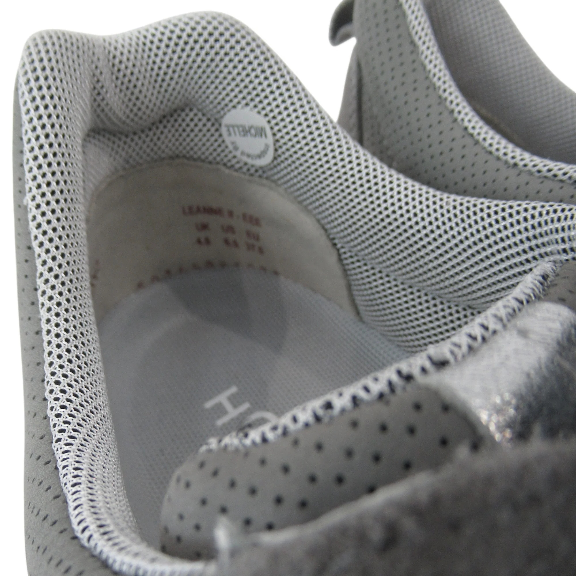 Hotter Trainer UK 4.5 Grey X Wide Suede Womenswear | Preloved - Image 4