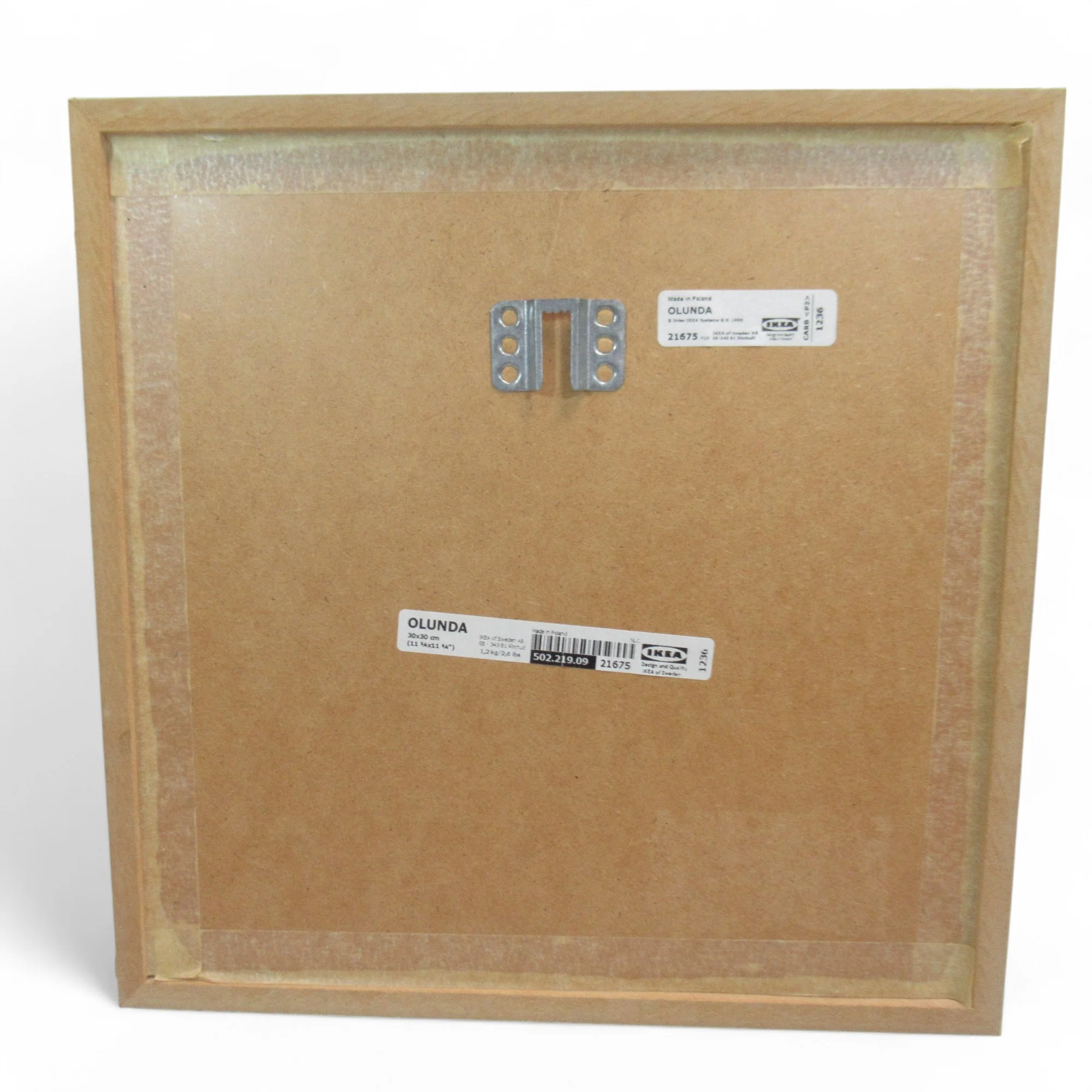 IKEA Olunda 3D Butterfly Box Art Print Framed 30x30cm | Preloved - Image 5