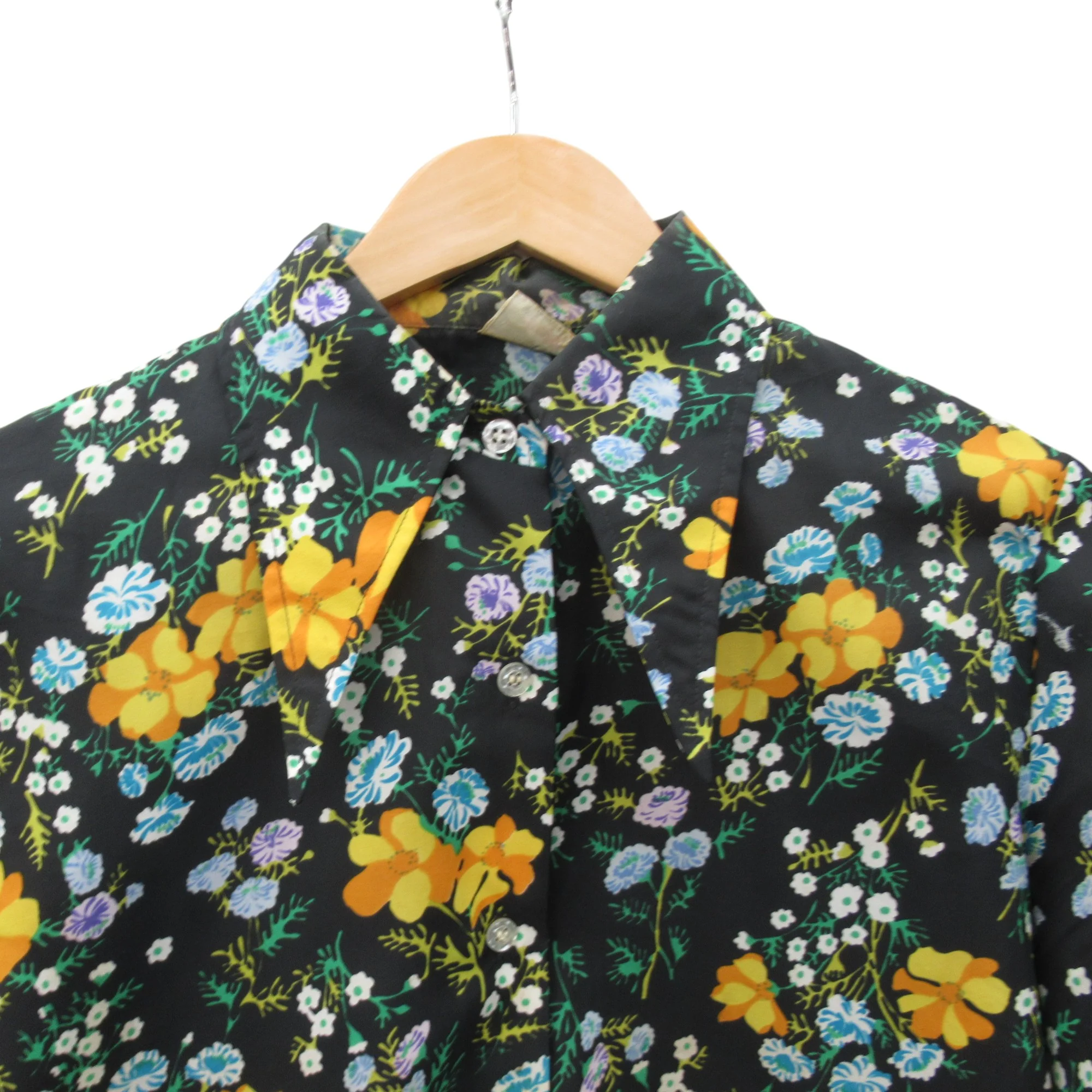 Import Vintage Floral Blouse Large Multicoloured Womenswear  Pre-loved - Image 2