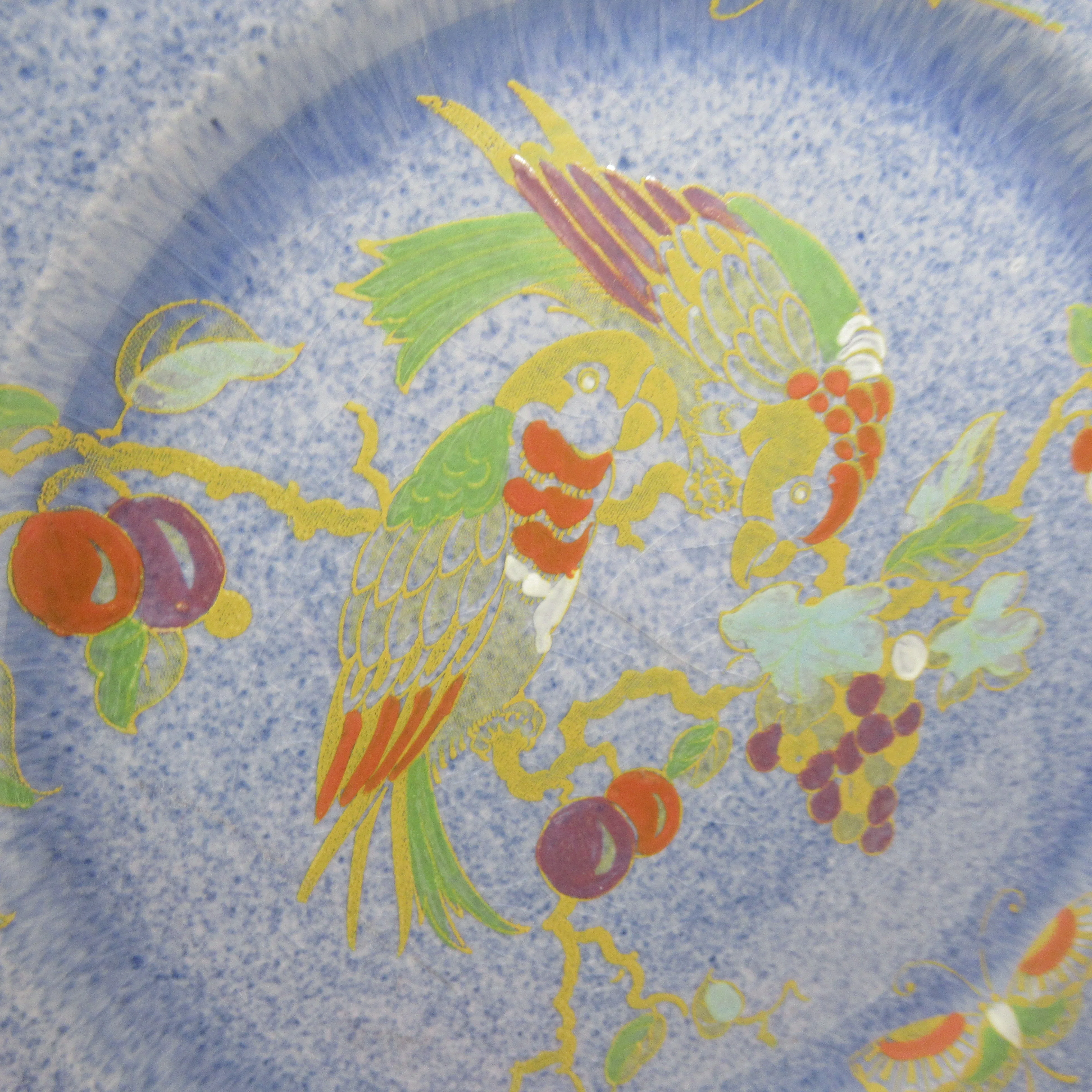 Bursley Ware 728 Octagon Bird Plates Decorative 8.5" | Pre-loved - Image 6
