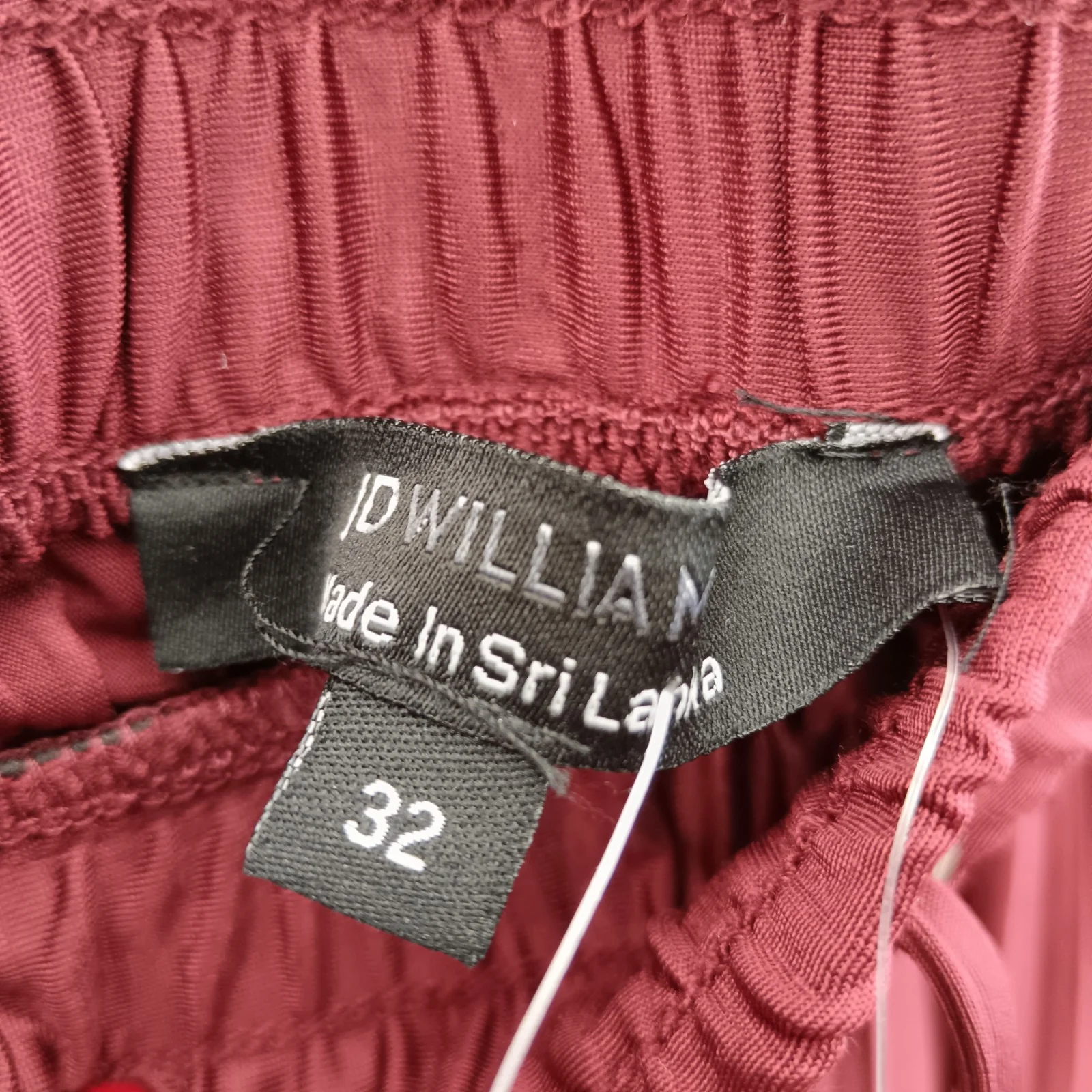 J D Williams Burgundy Pleated Trousers UK 32 - Tags on - Womenswear | Pre- loved - Image 3