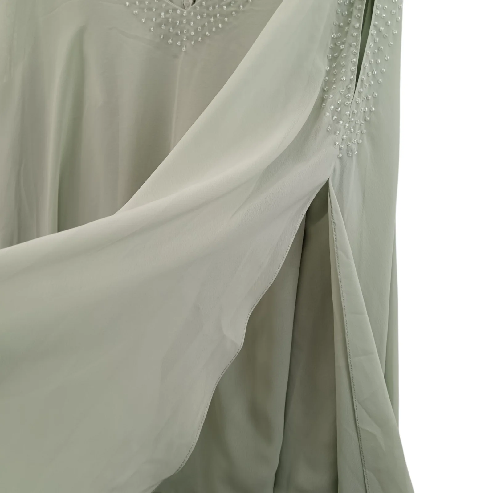 J J House Sage Green Top UK 26 Womenswear | Pre-loved - Image 4