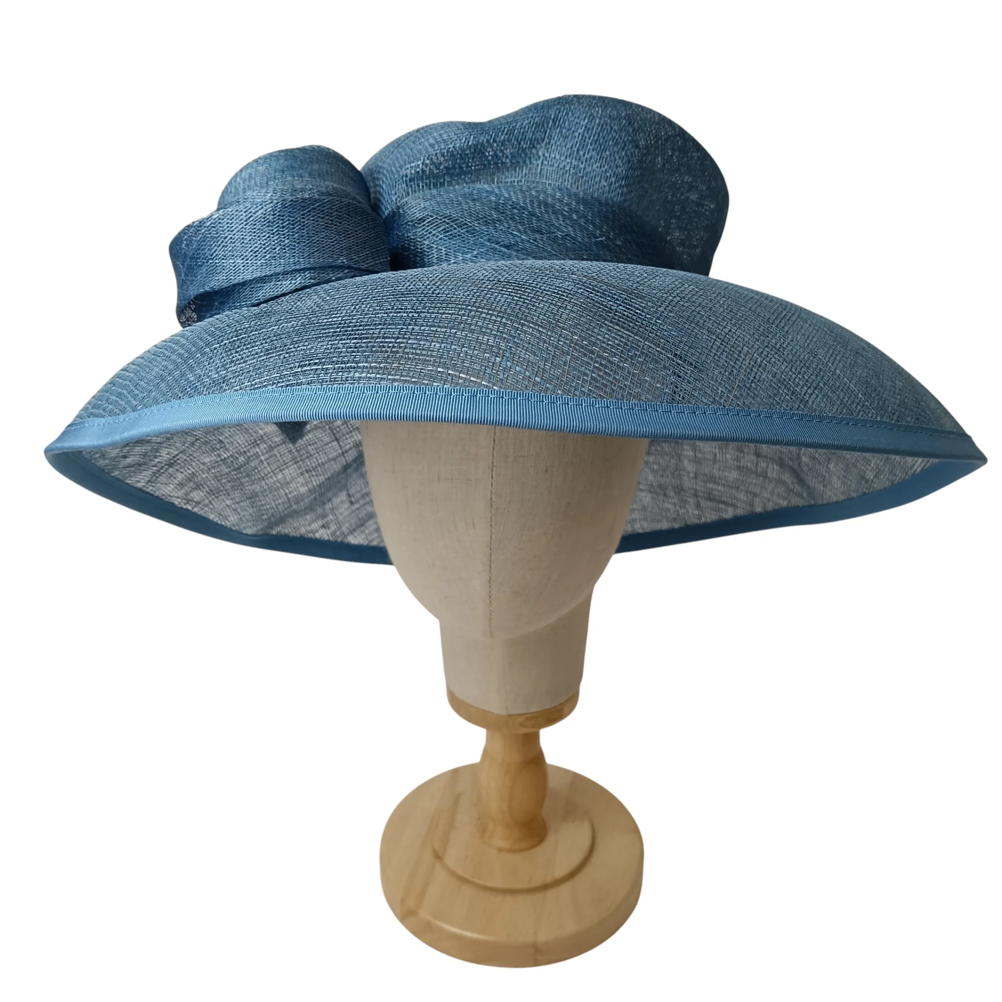 Jacques Vert Ladies Blue Special Occasion Wedding Hat Womenswear | Pre-loved