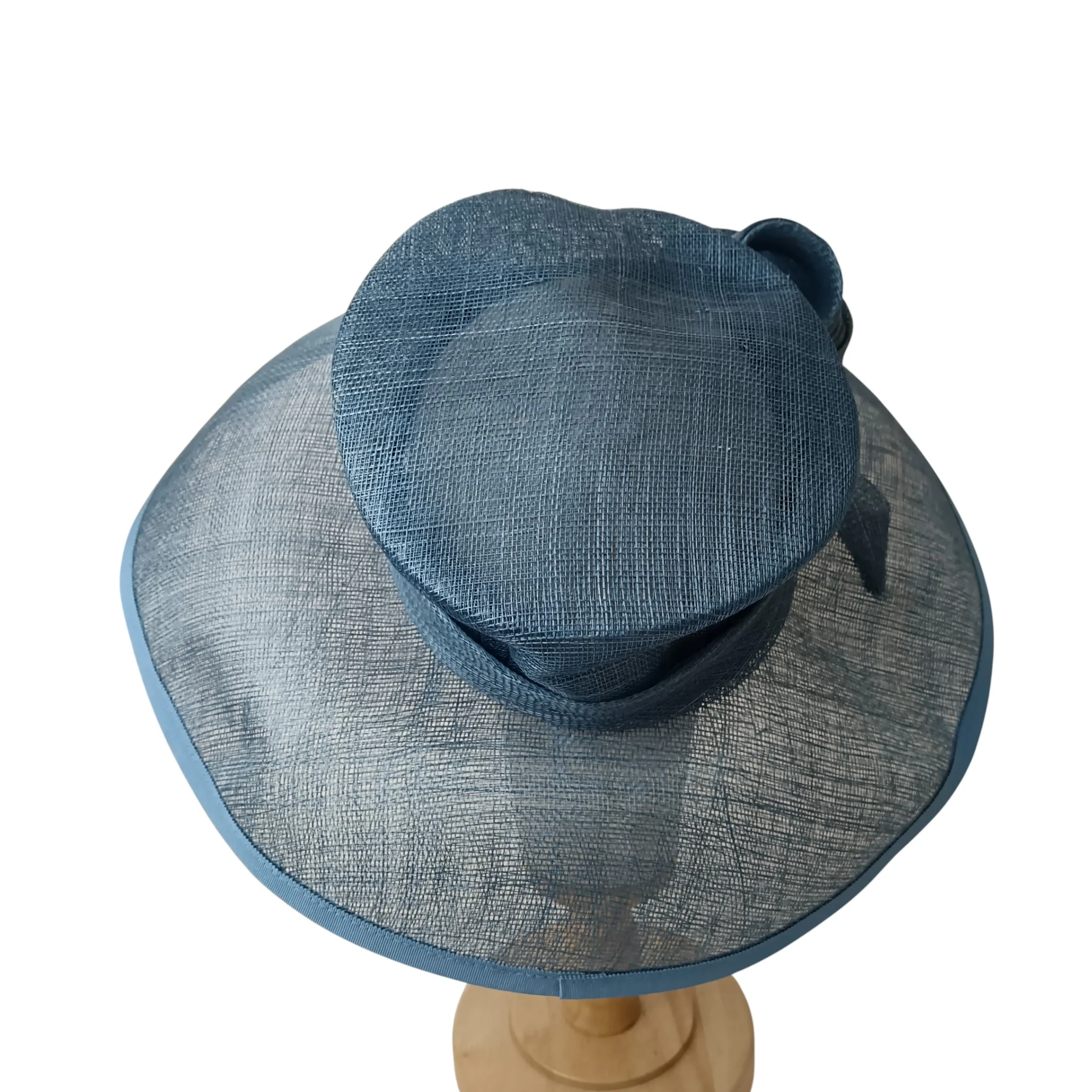 Jacques Vert Ladies Blue Special Occasion Wedding Hat Womenswear | Pre-loved - Image 2