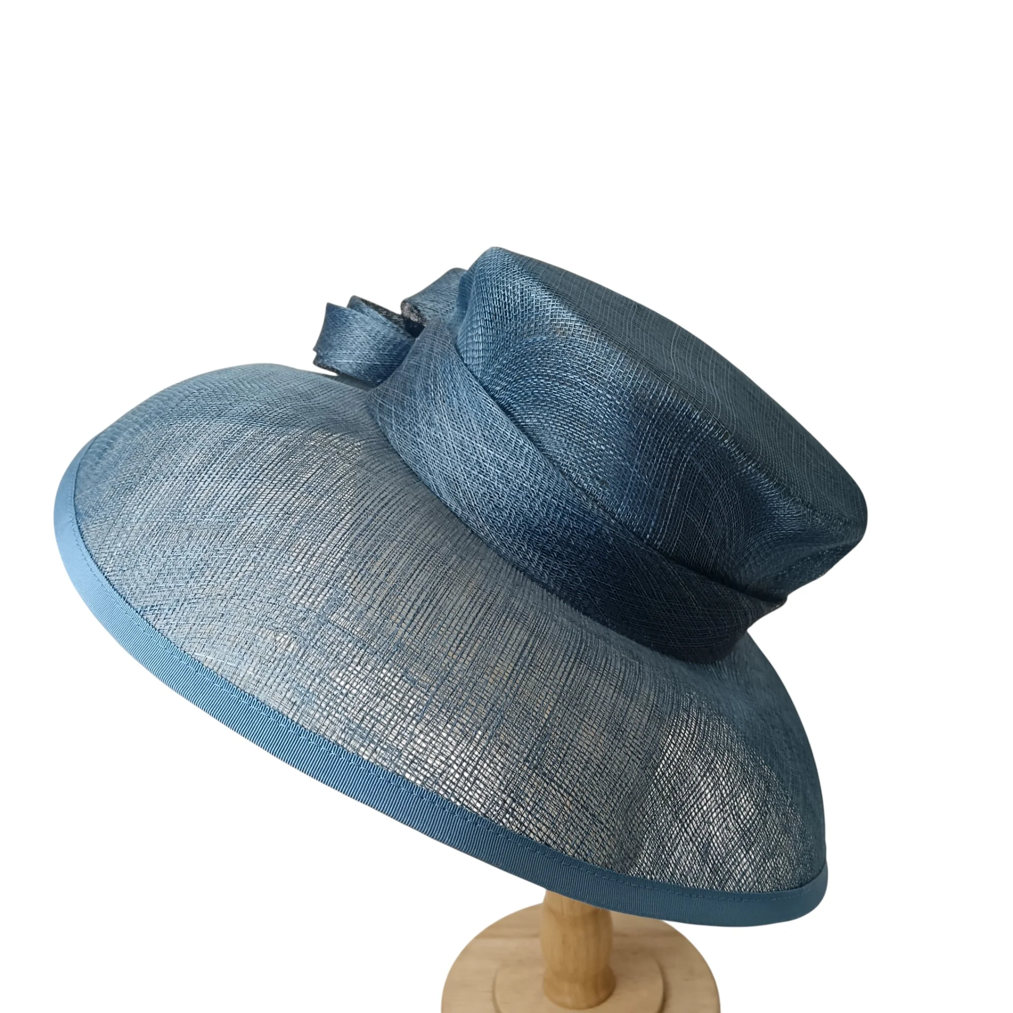 Jacques Vert Ladies Blue Special Occasion Wedding Hat Womenswear | Pre-loved - Image 3