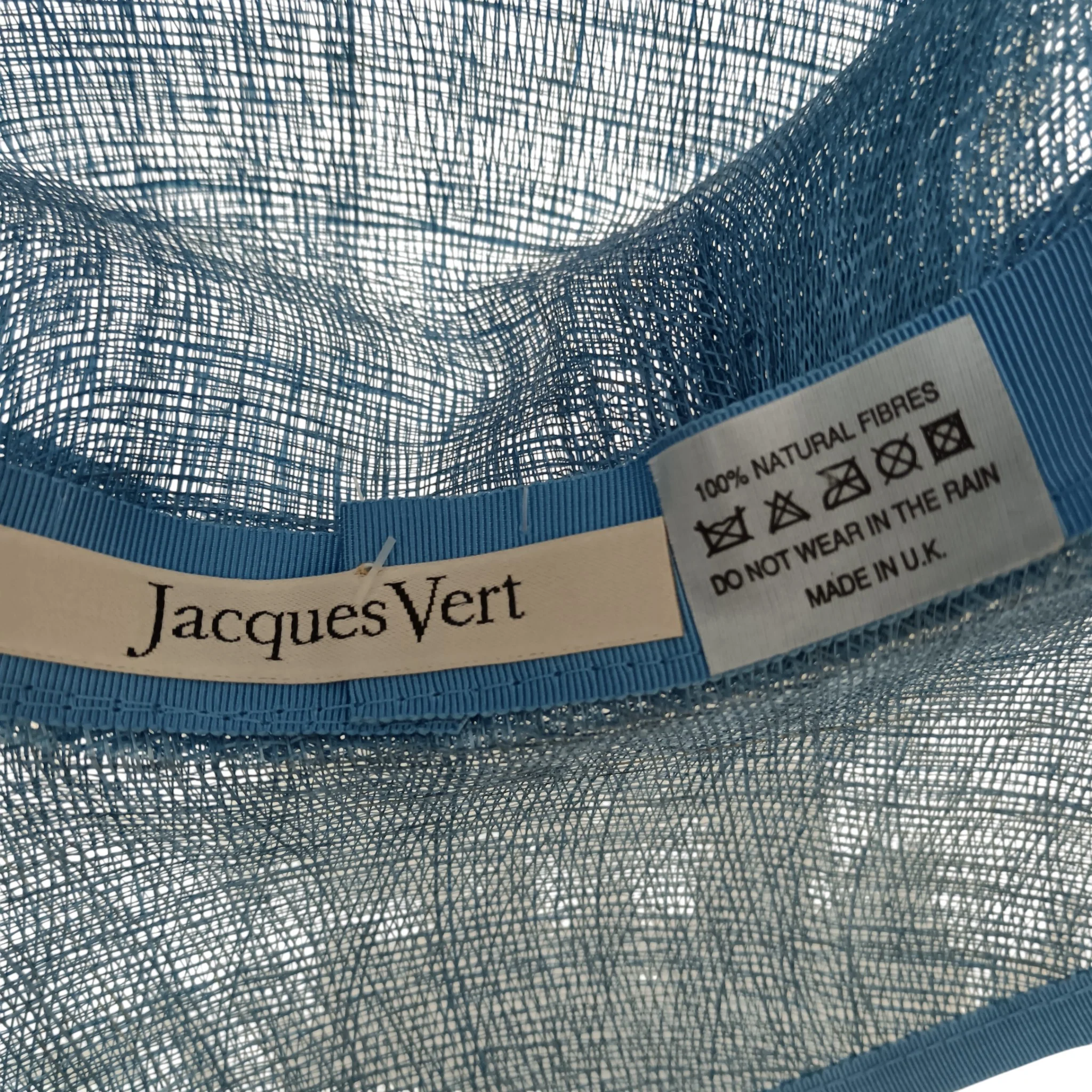 Jacques Vert Ladies Blue Special Occasion Wedding Hat Womenswear | Pre-loved - Image 6