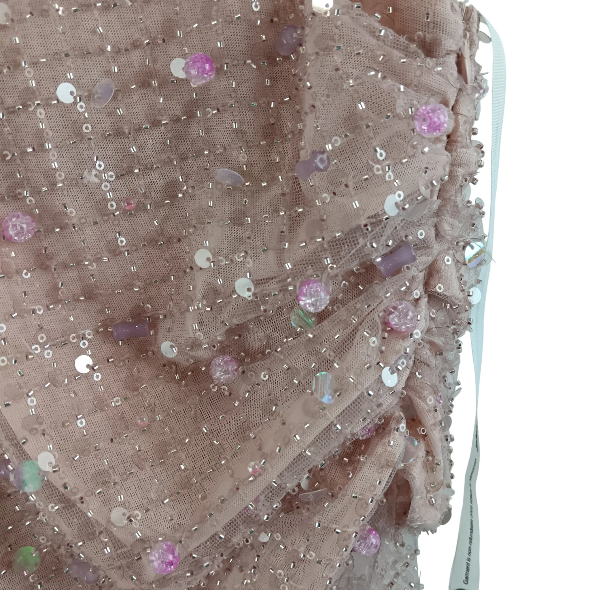 Jaded London Pink Stellar Sequined Ladies Maxi Dress UK 10 - Tags On - Womenswear | Pre-loved - Image 5