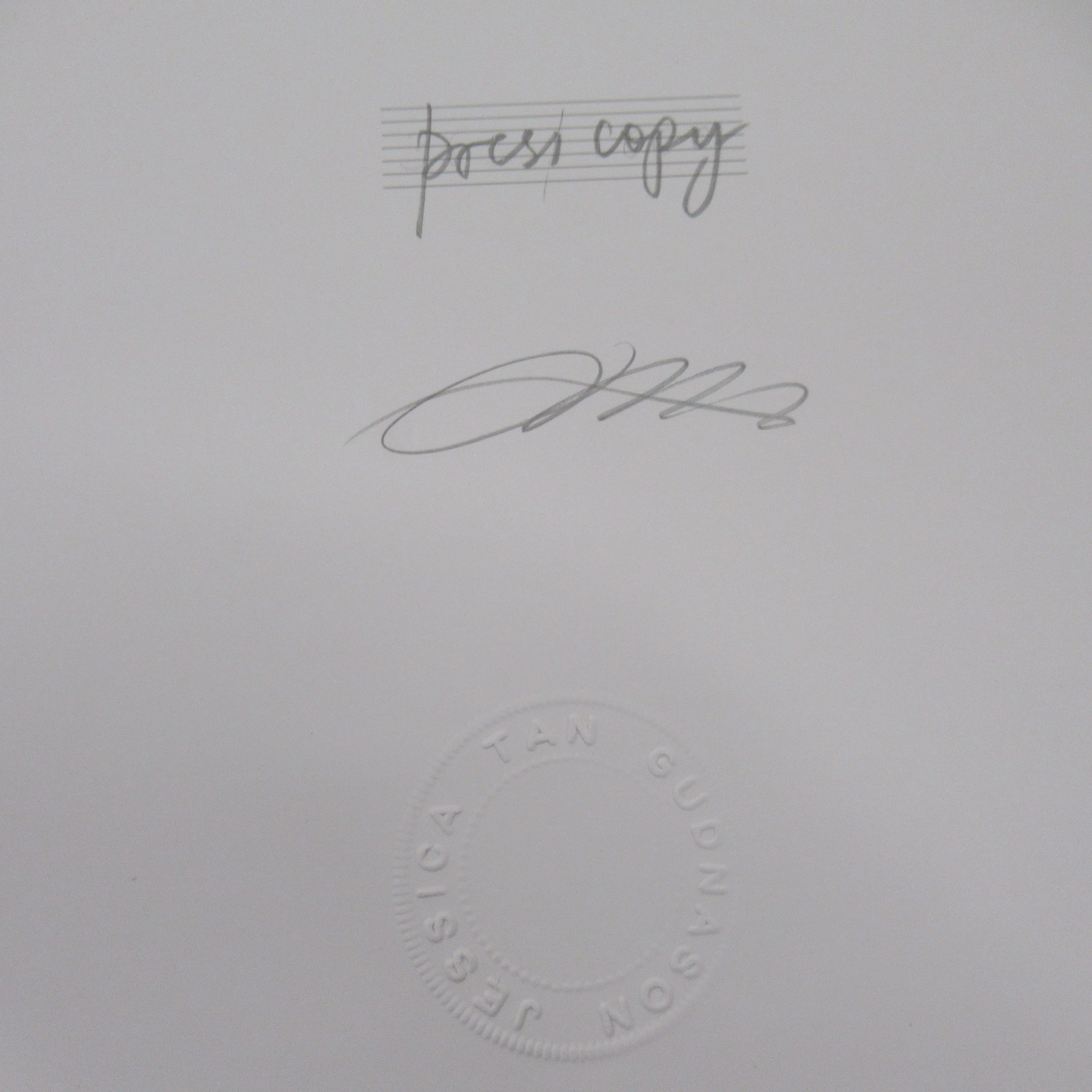 Jessica Tan Gudnason Opera Portraits Book Signed Press Copy | Preloved - Image 5