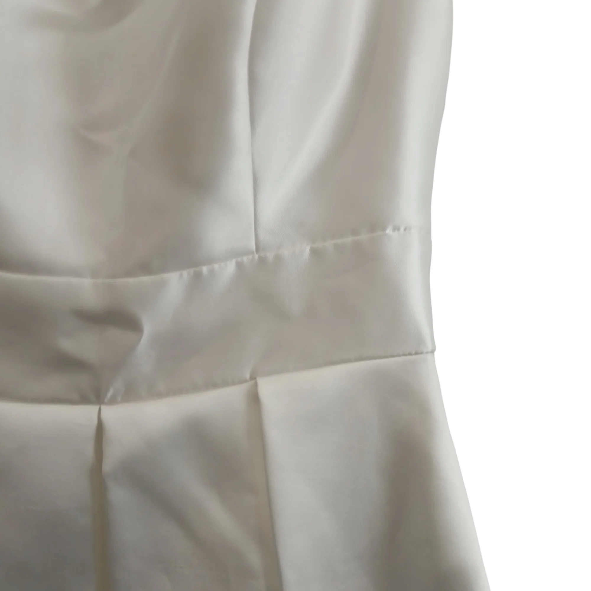 JJ'S House White Sleeveless Hi-low Wedding Dress UK S/M Womenswear | Pre-loved - Image 4