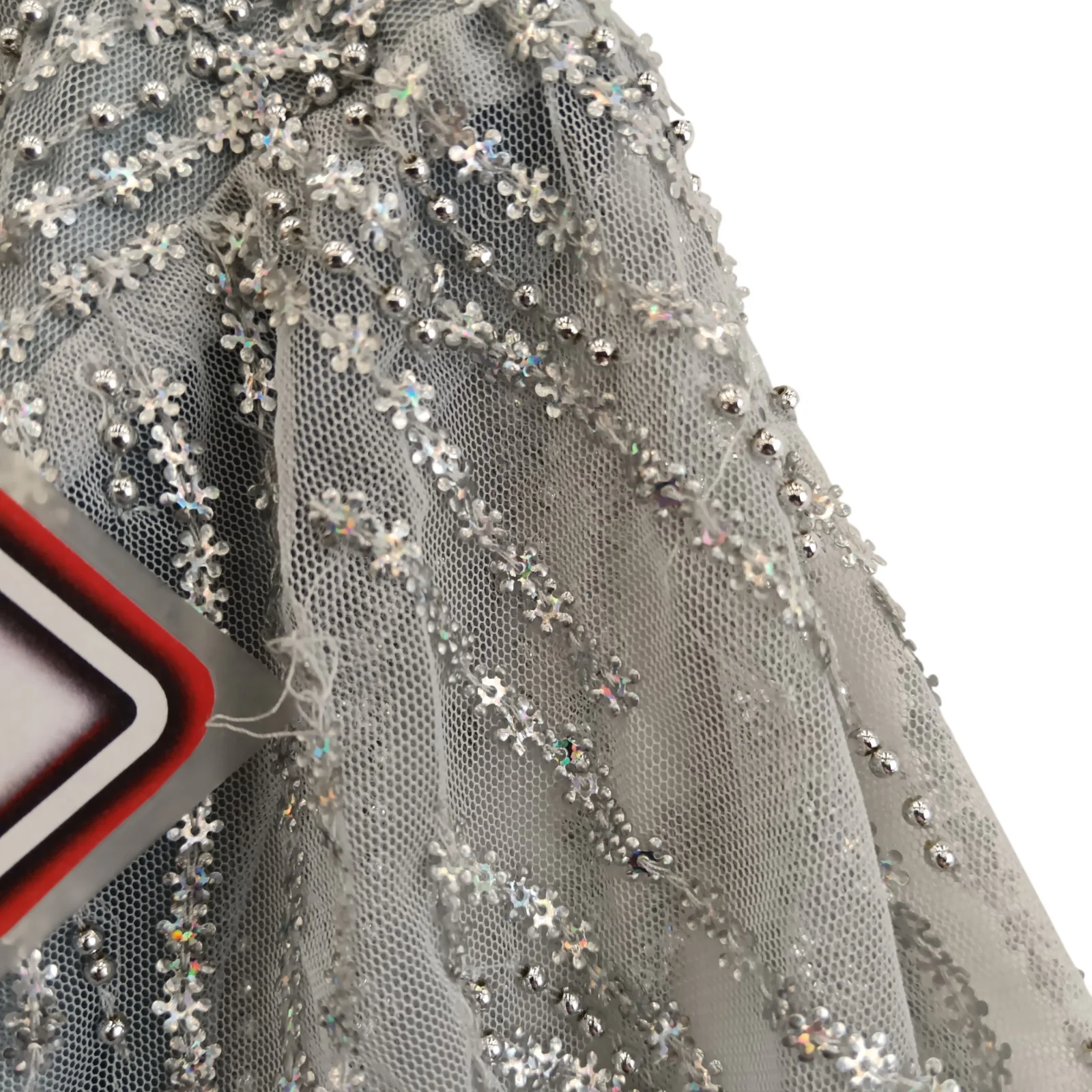 Joanna Hope Grey Mesh Dress UK 20 Womenswear | Pre-loved - Image 5