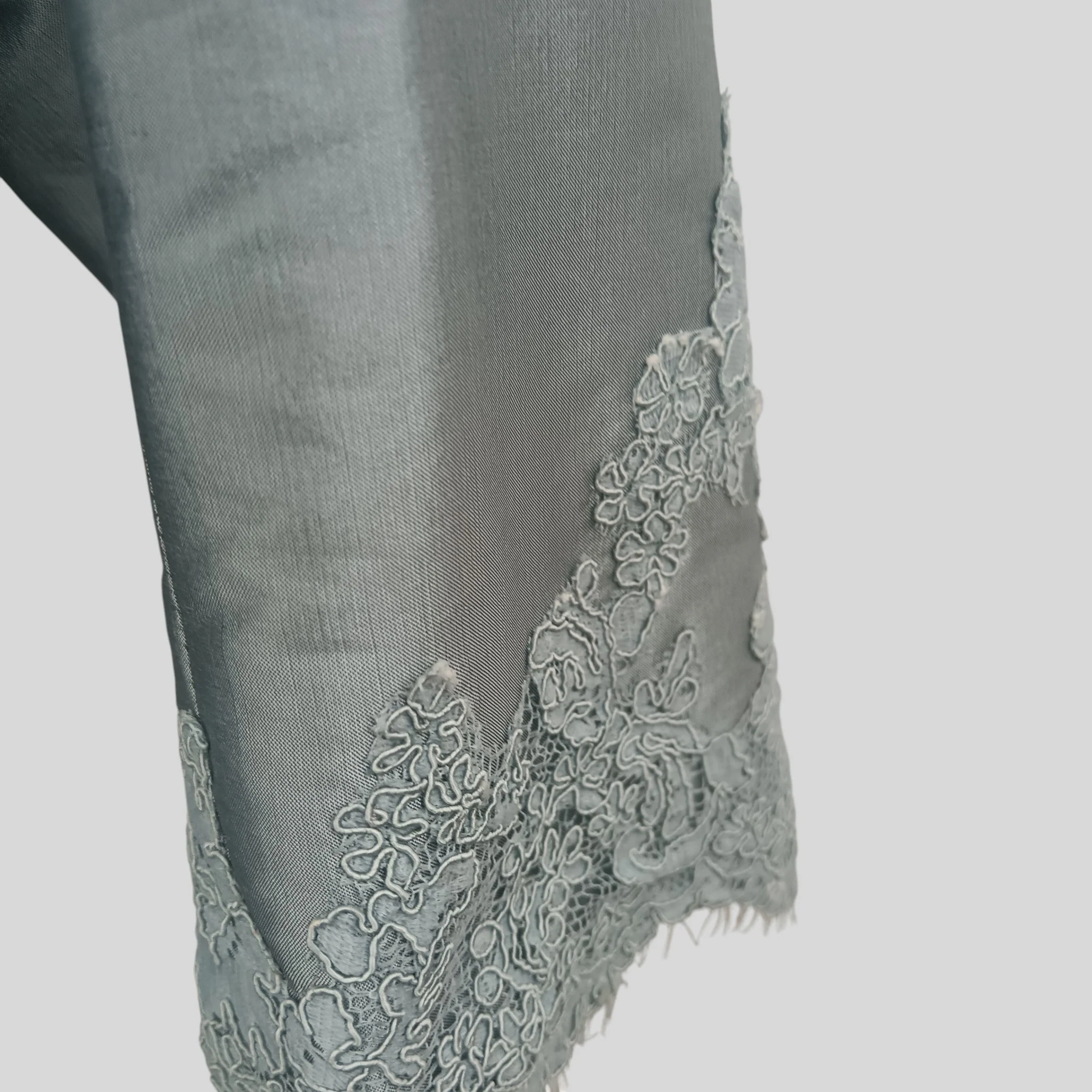John Charles Mother Of Bride Outfit Blue Dress With Matching Jacket  UK 18  - Womenswear | Pre-loved - Image 4