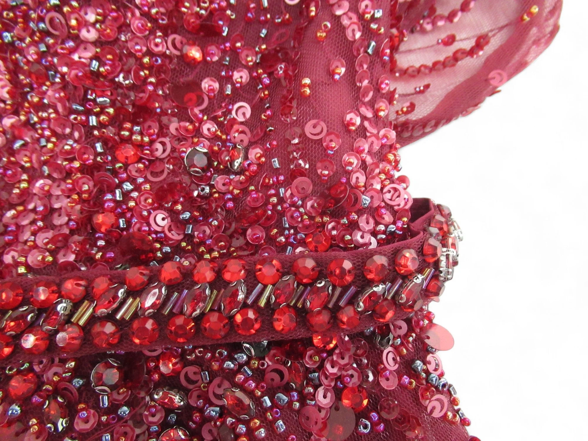 Jovani Small Red Ball Gown Prom Dress Womenswear | Preloved - Image 6