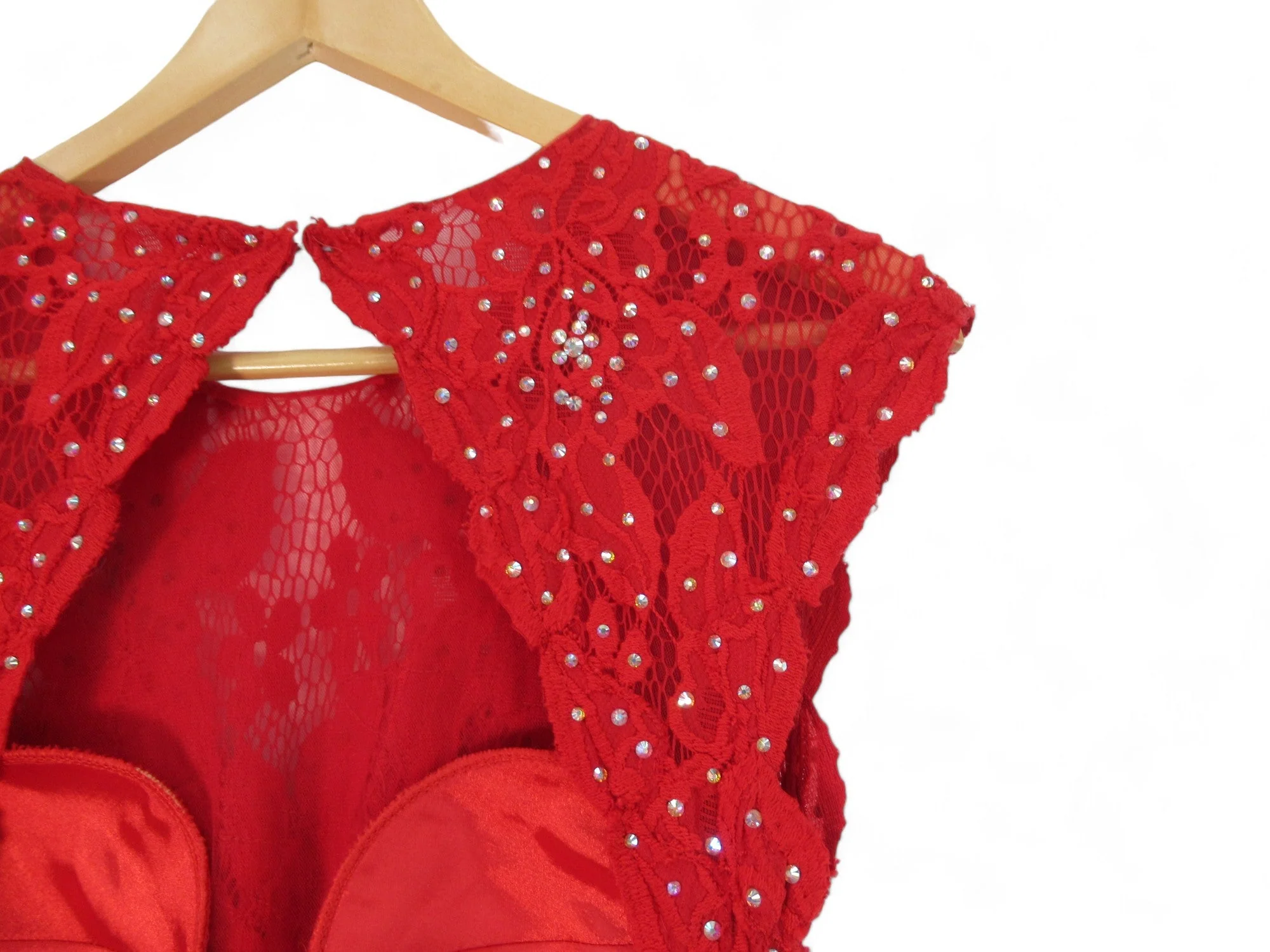 Jovani Small Red Prom Gown Dress Womenswear | Preloved - Image 5