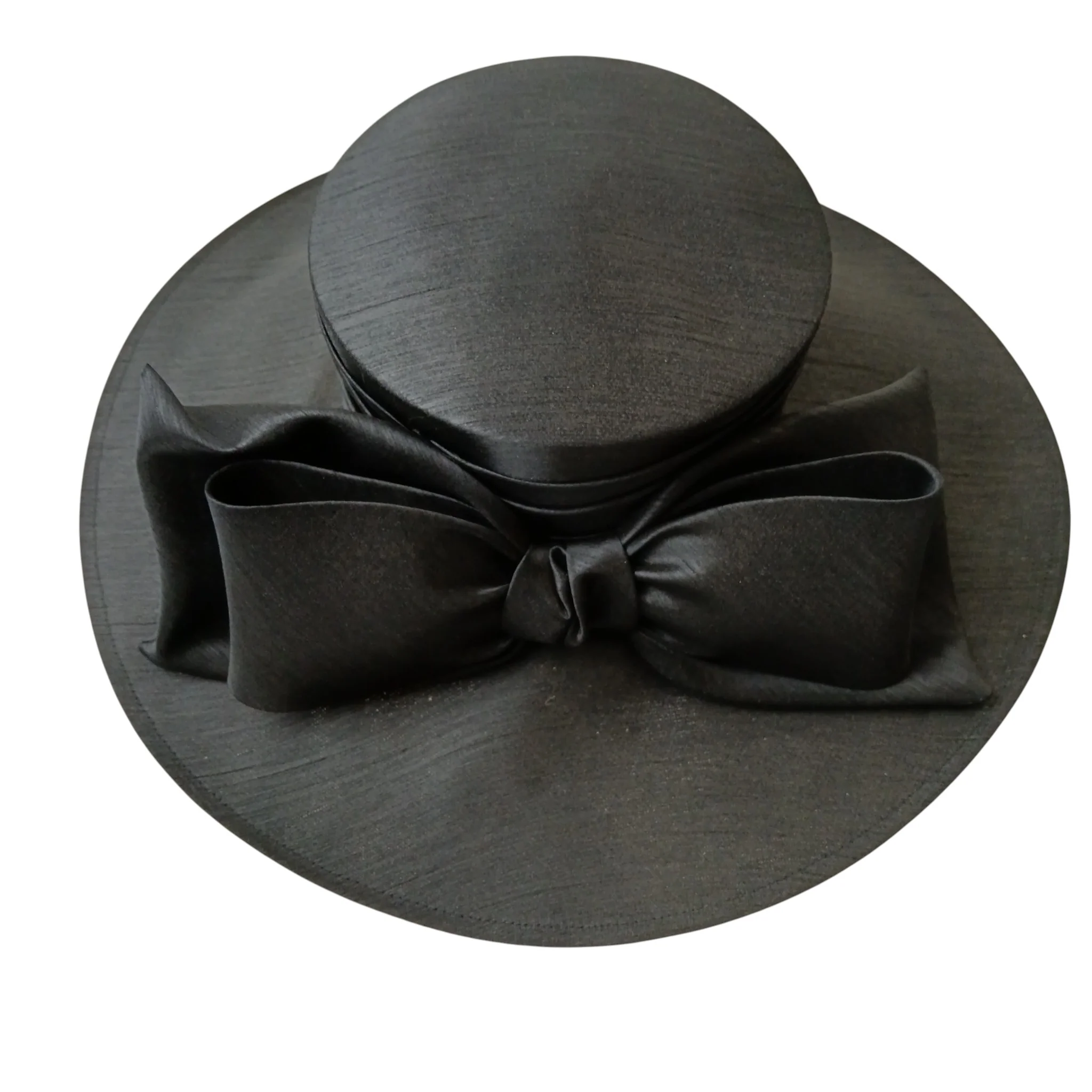 Kangol Collection  Ladies Black Special Occasion Wedding Hat Womenswear | Pre-loved - Image 2
