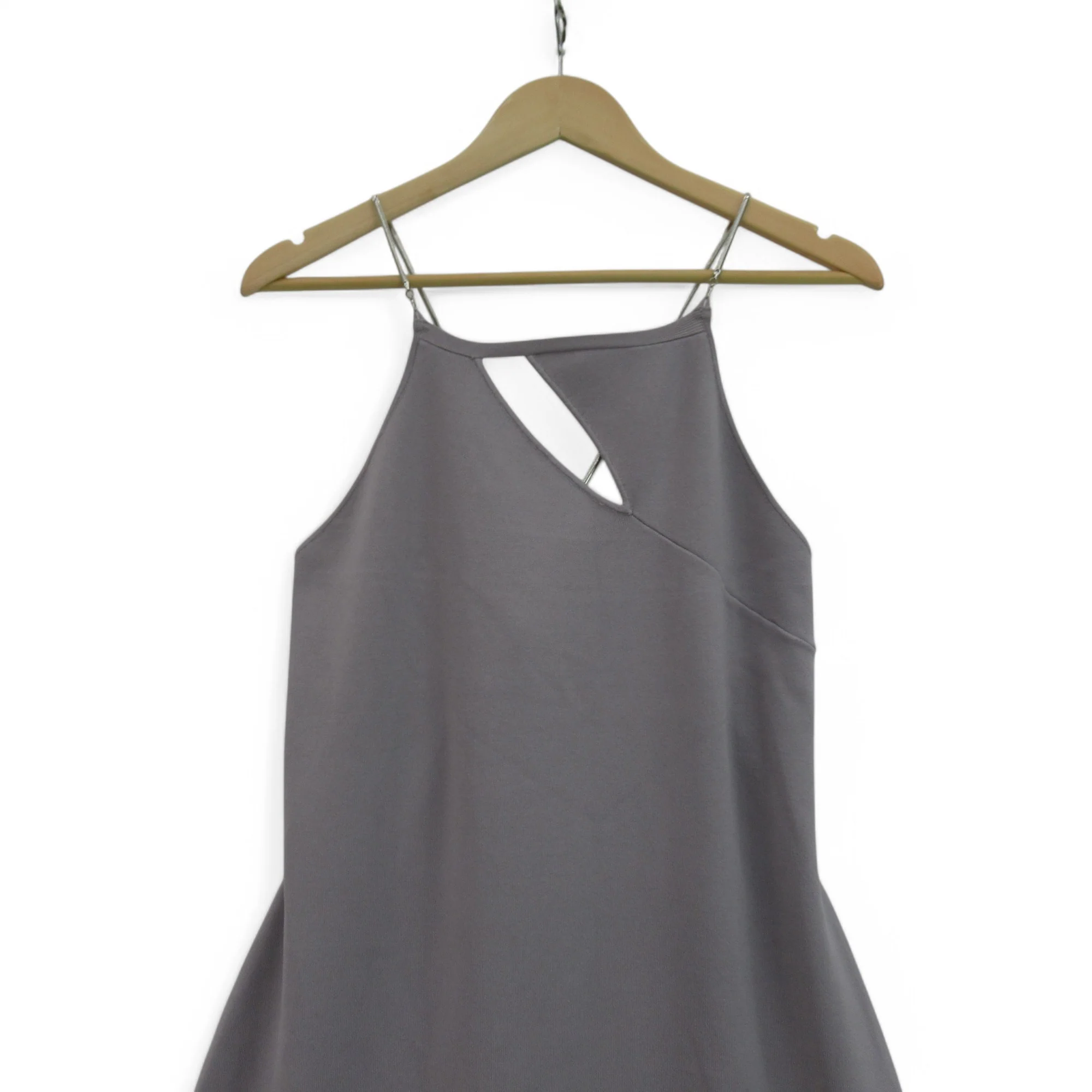 Karen Millen Dress Large Mushroom Grey Womenswear | Preloved - Image 2