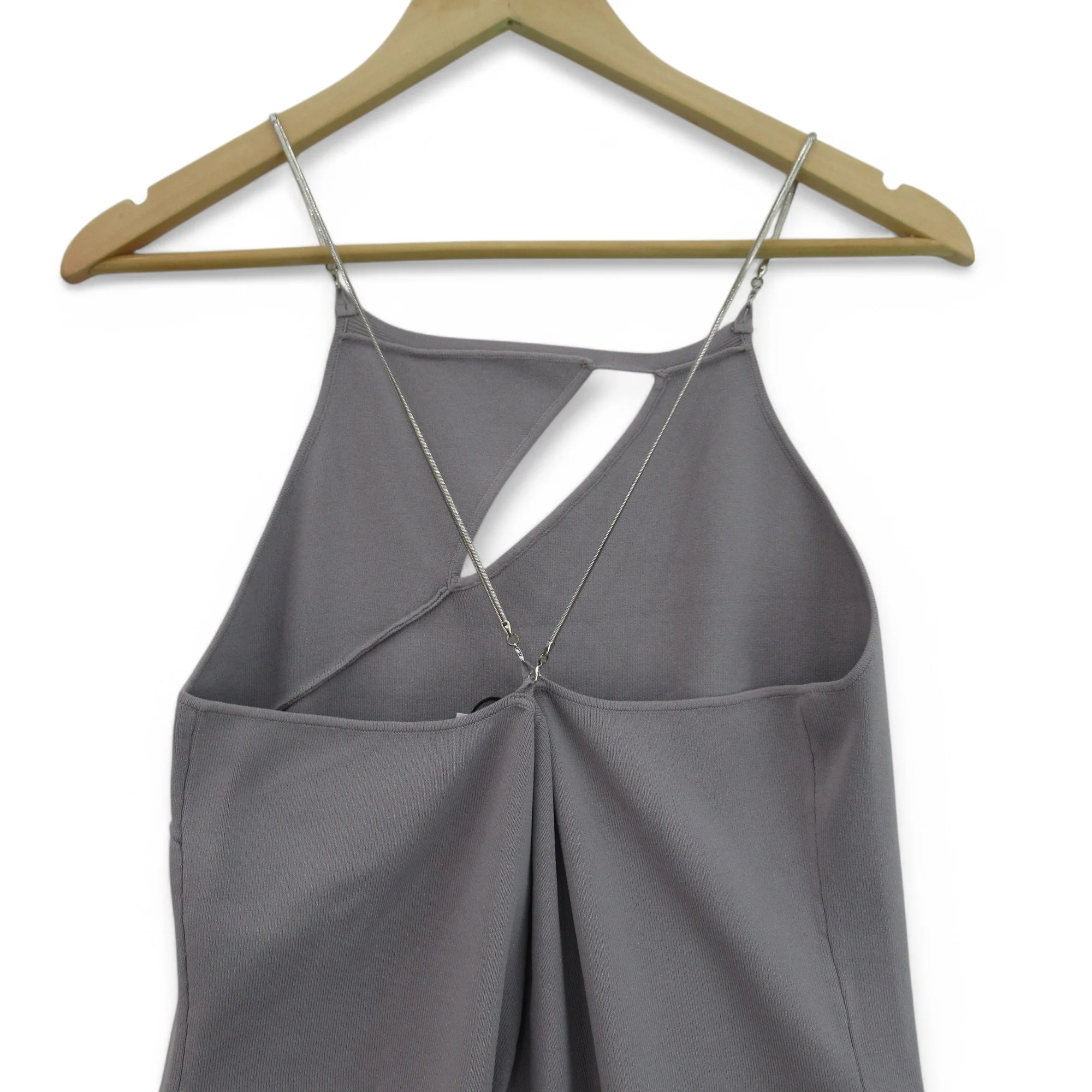 Karen Millen Dress Large Mushroom Grey Womenswear | Preloved - Image 4