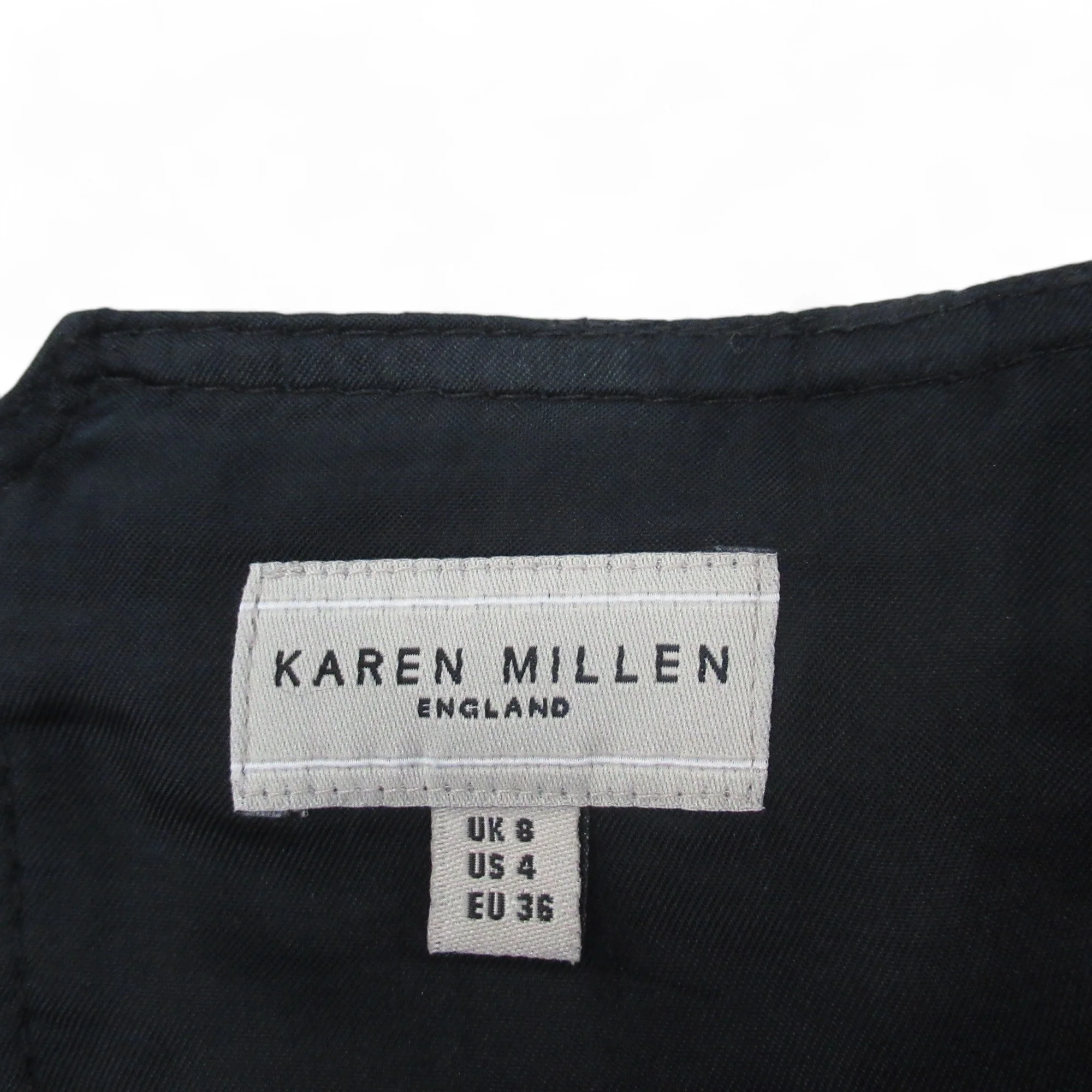 Karen Millen UK 8 Black Mini Skirt Womenswear | Preloved - Image 5
