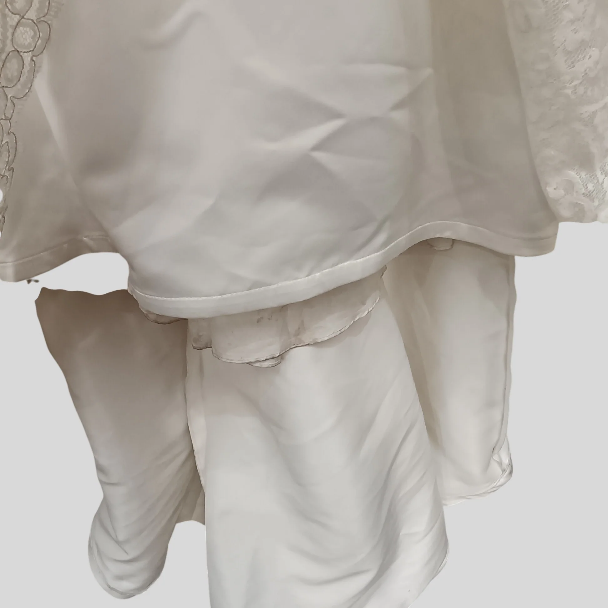 Kathy Ireland Wedding by 2Be Hi-low Strapless Wedding Dress UK Medium Womenswear | Pre-loved - Image 6