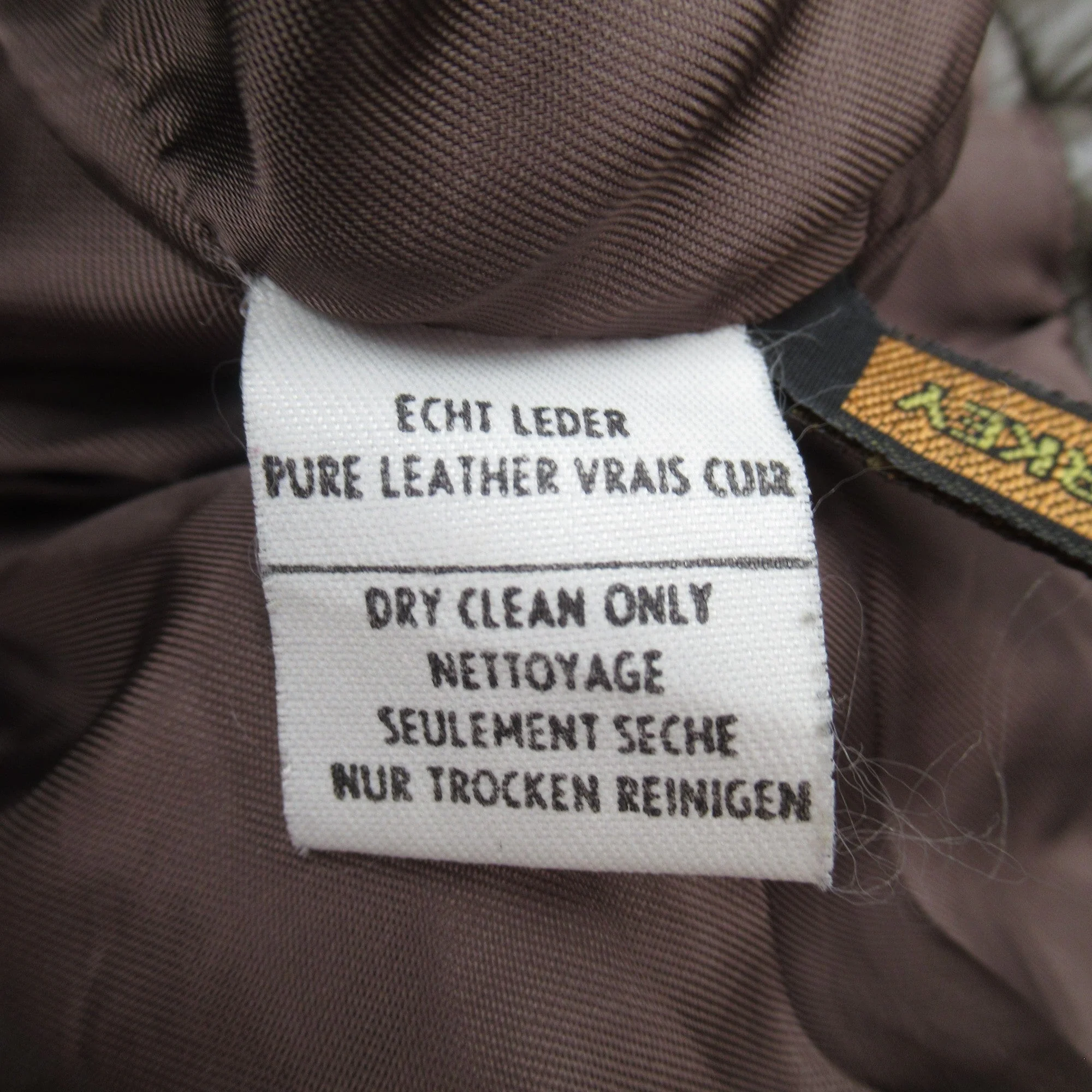 Lakeland XL Brown Leather Jacket Menswear | Preloved - Image 6