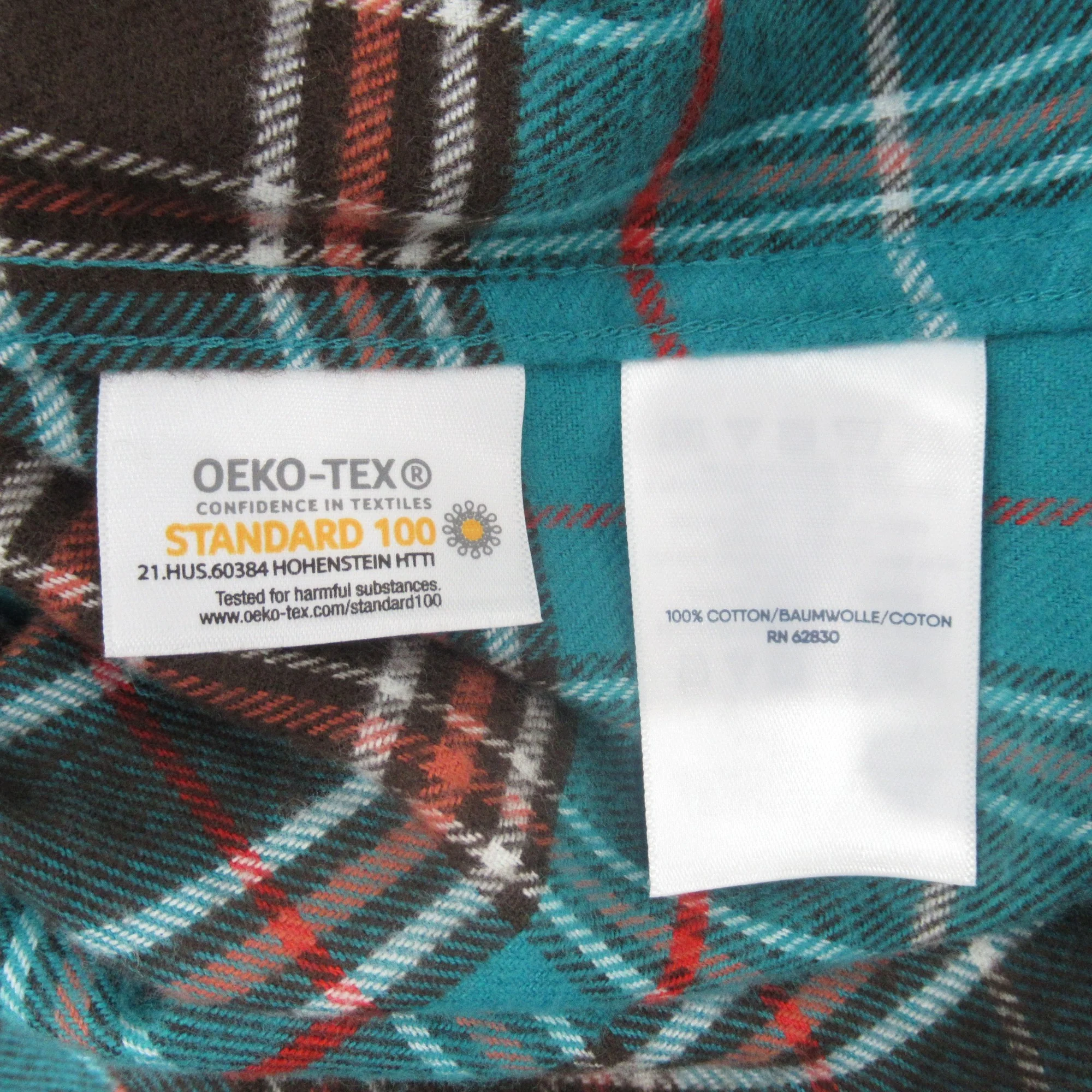Lands End Small Multicoloured Check Shirt Womenswear | Preloved - Image 6