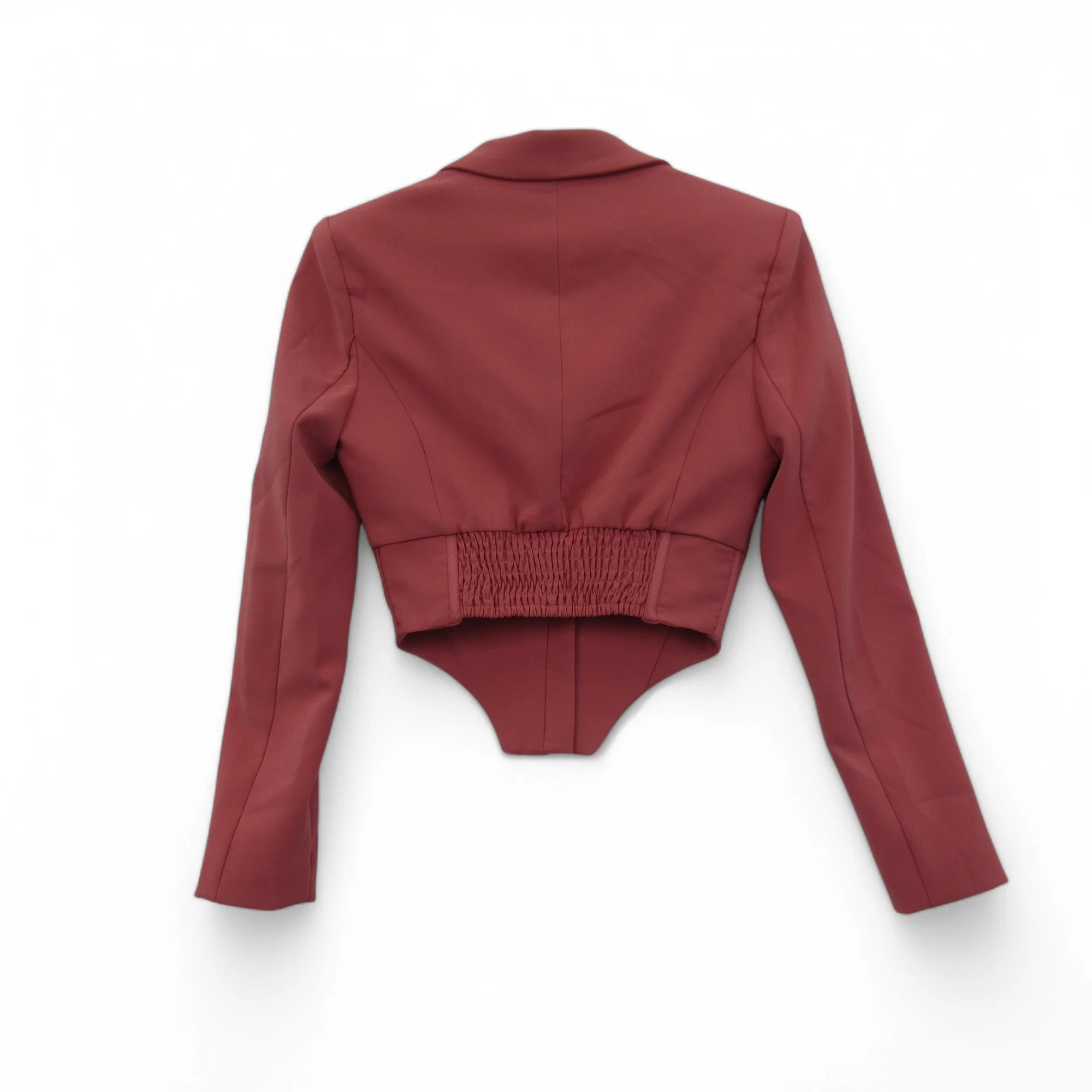 Lavish Alice Corset Cropped Jacket UK 8 Pink Womenswear | Preloved - Image 2