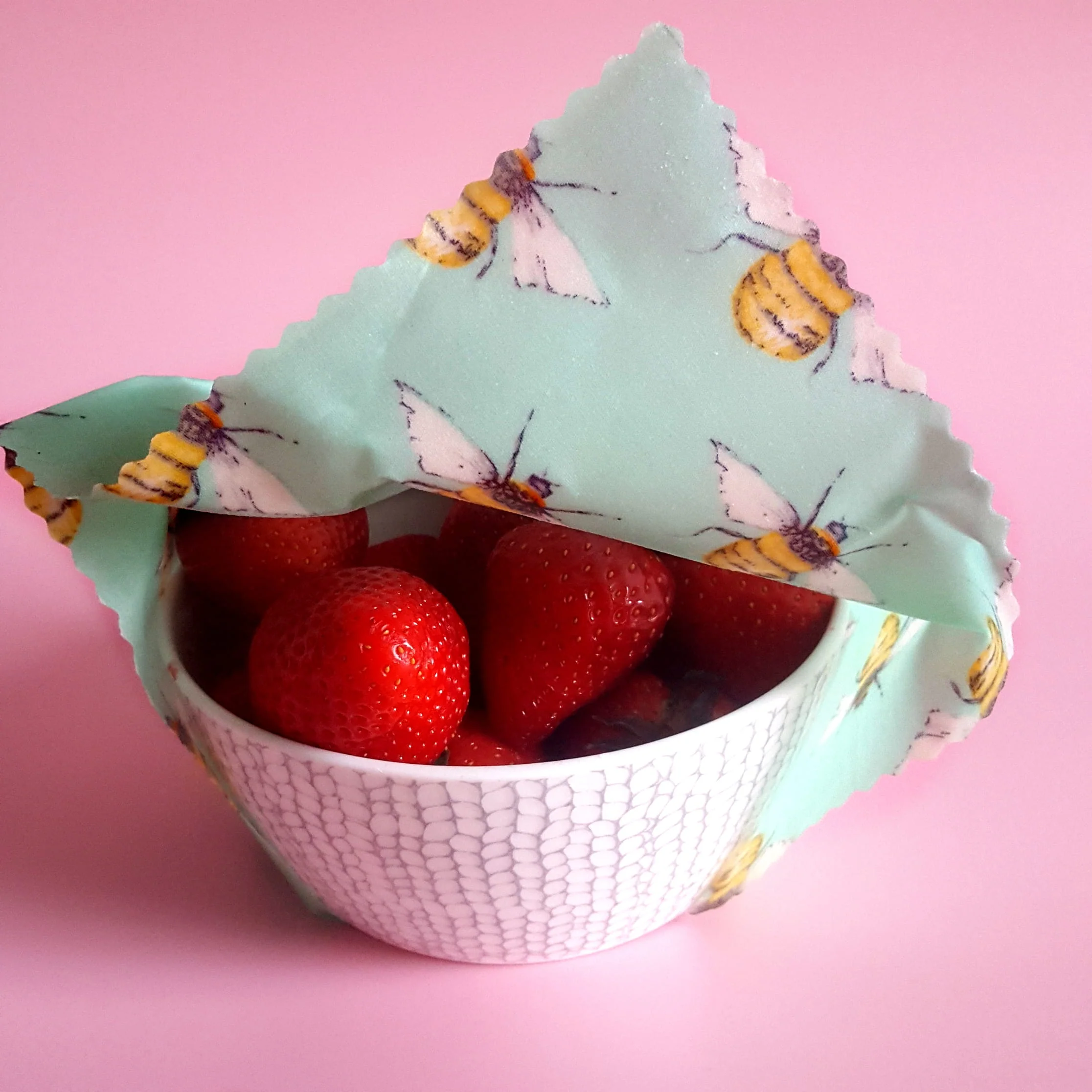 Lemonade | Set of 3 Beeswax Food Wraps | Honey Bee Good - Image 3