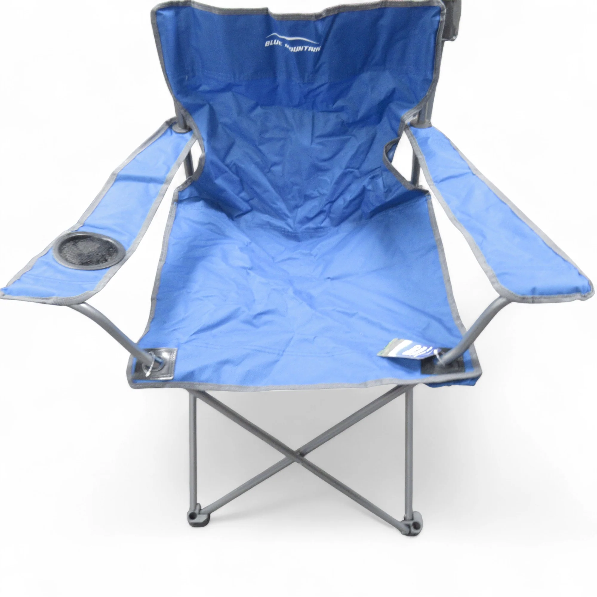 Blue Mountain Folding Camping Chair Blue w/ Carry Bag | Pre-loved - Image 3