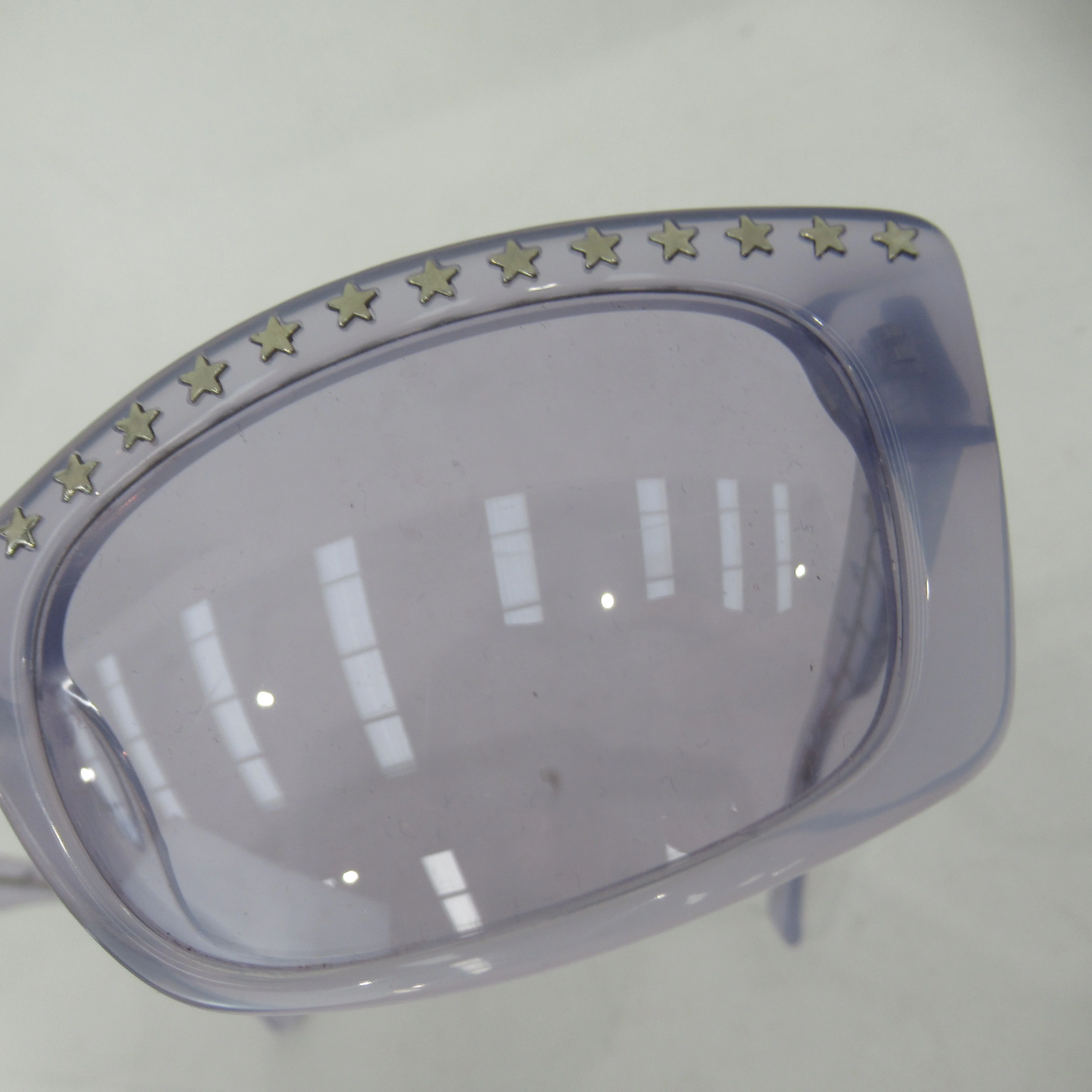 Linda Farrow Gallery Sunglasses Plastic Frame Lilac Tint Womenswear | Preloved - Image 5