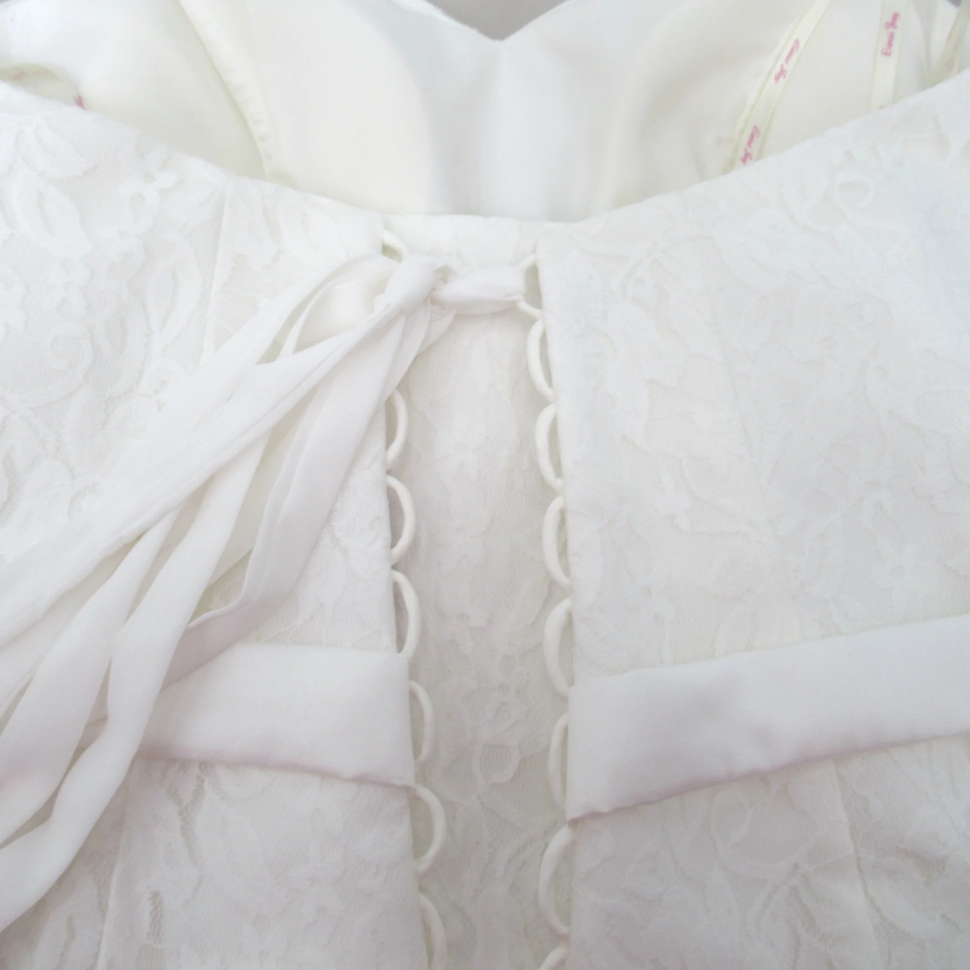 Linzi Jay Wedding Dress UK 14 Ivory Womenswear | Pre-loved - Image 7