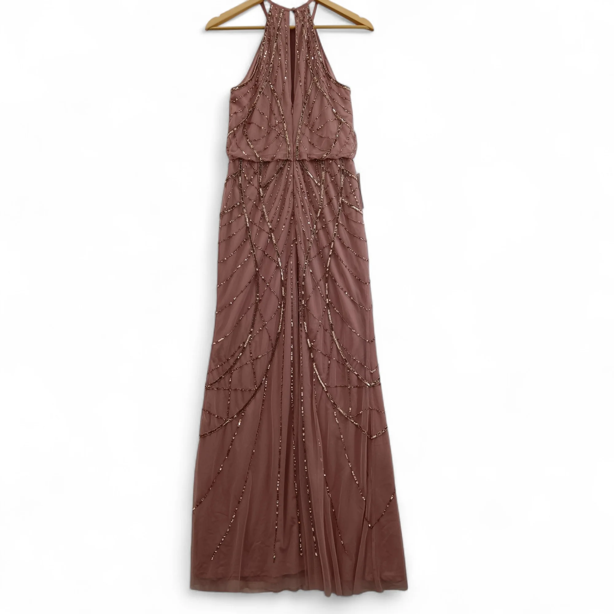 Lipsy Dusty Pink Long Dress  UK 8- Tags On- Womenswear | Pre-loved - Image 2
